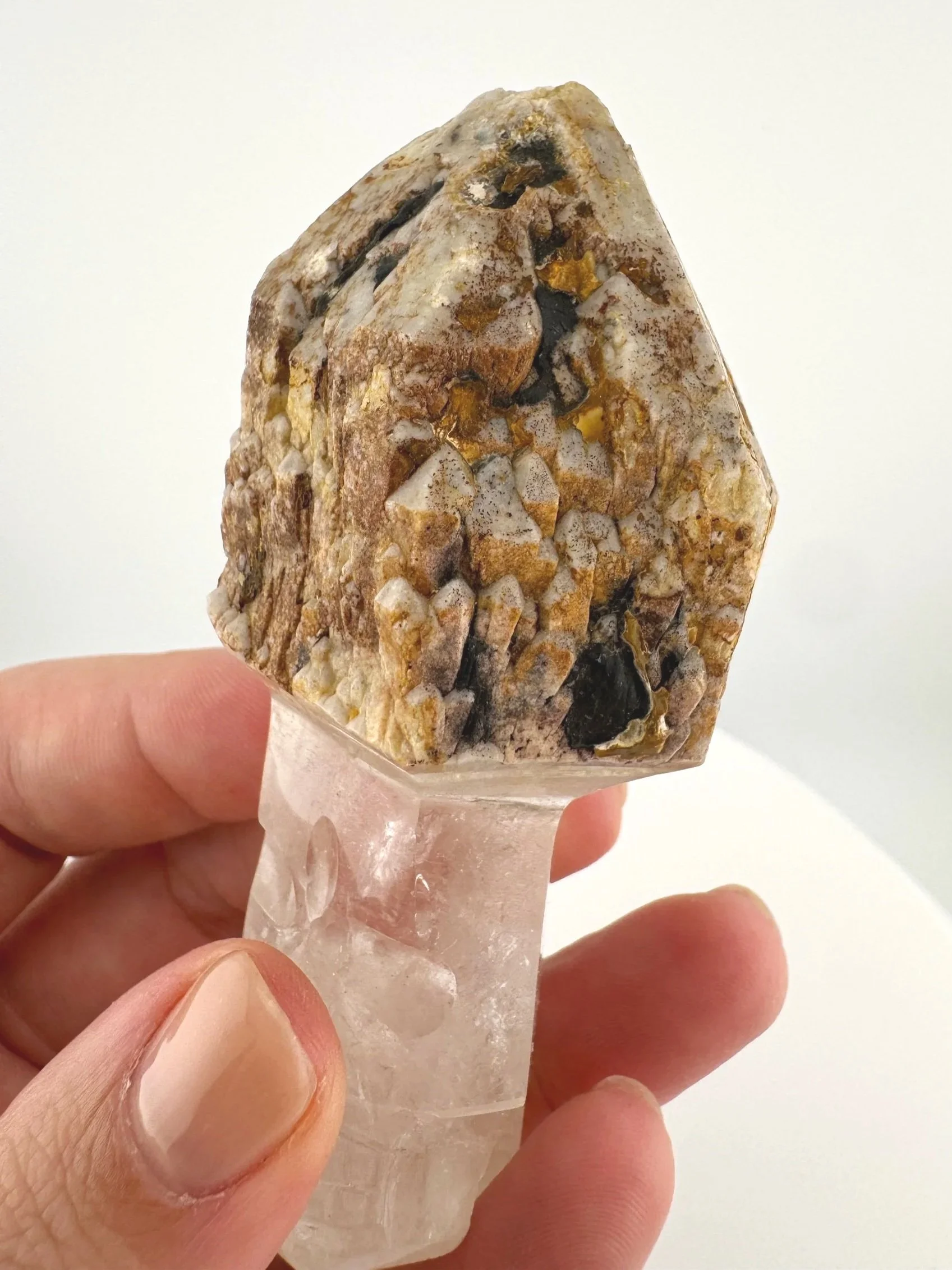 Igor de Souza Candle Quartz Shaman Skull