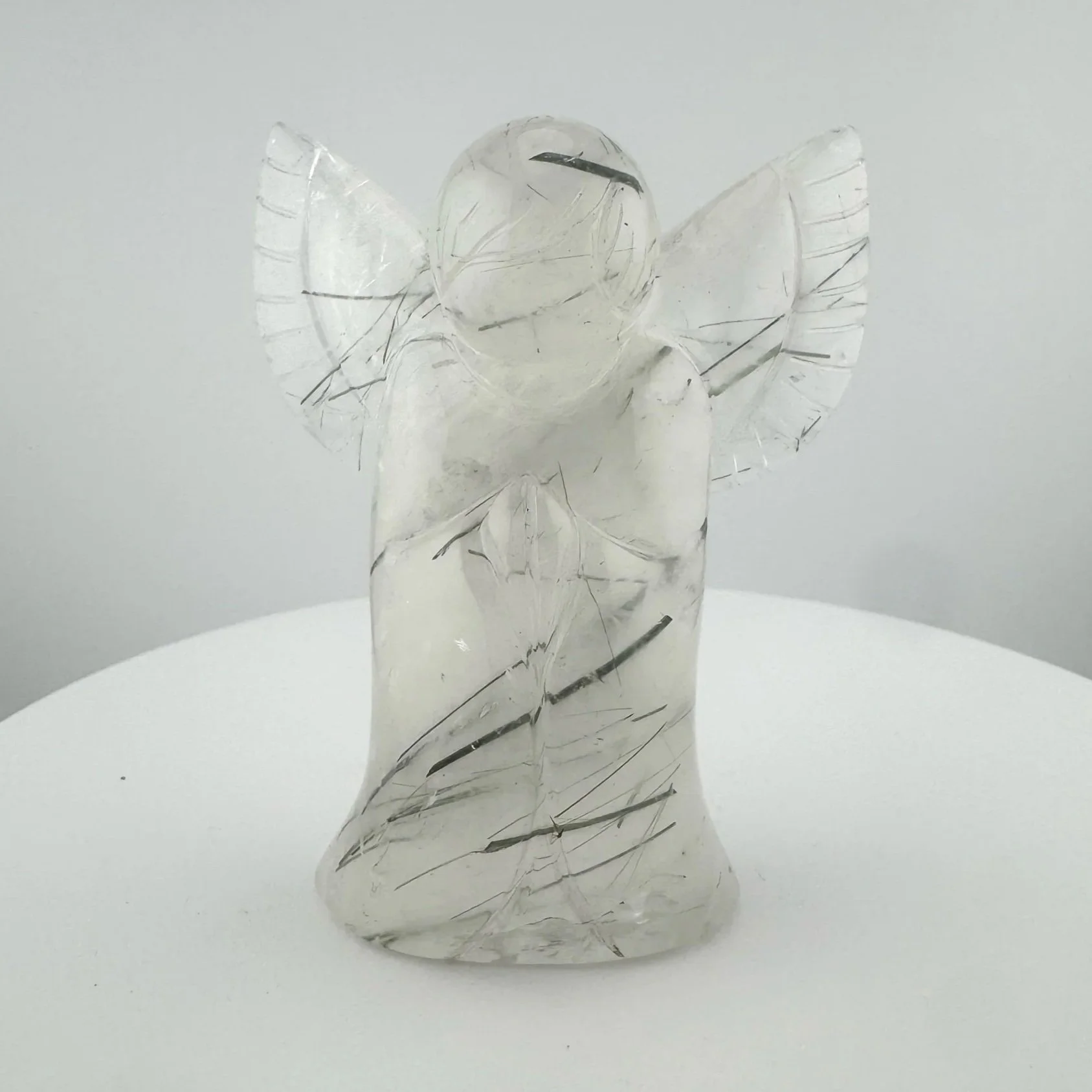 Leandro de Souza Epidote in Quartz Angel