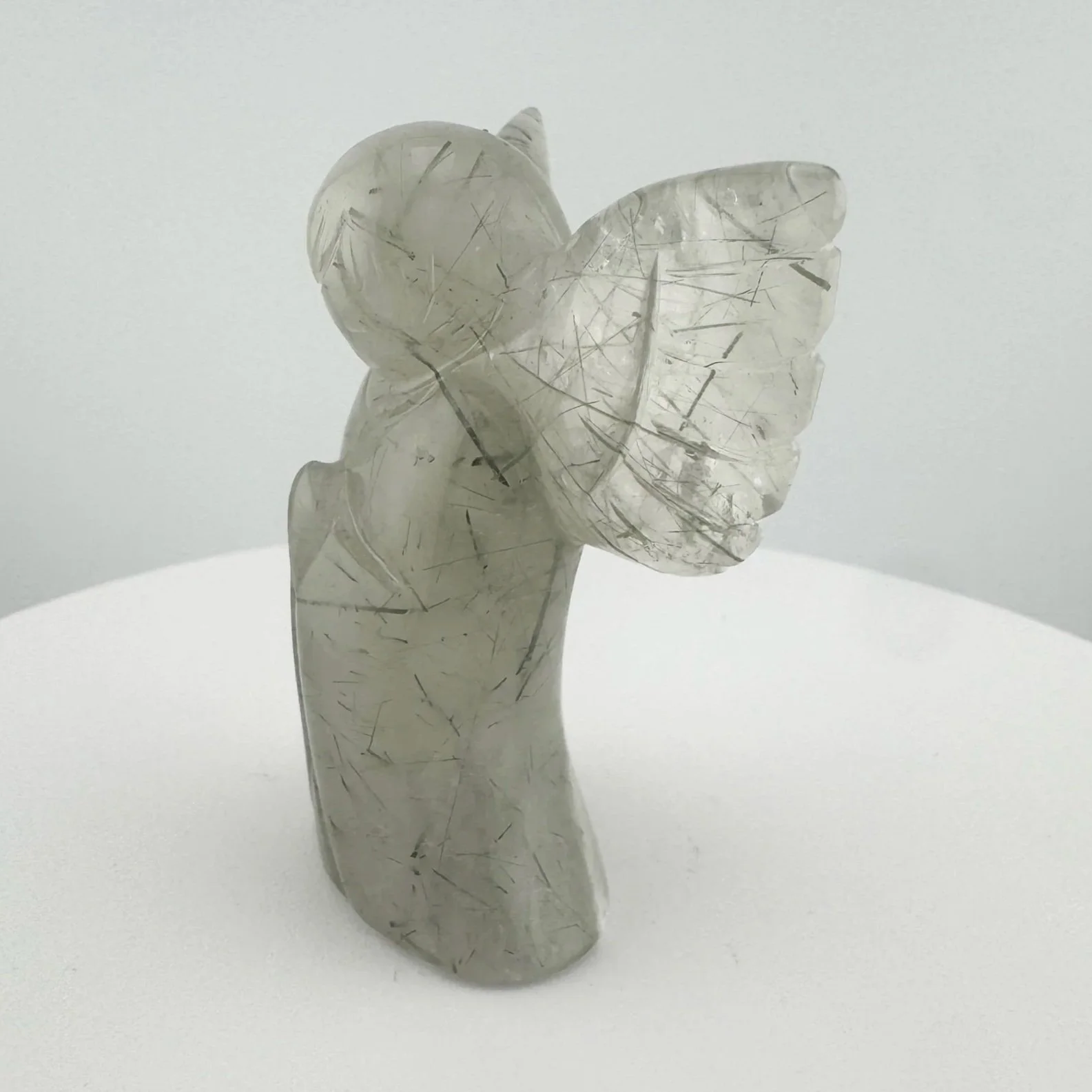 Leandro de Souza Epidote in Quartz Angel