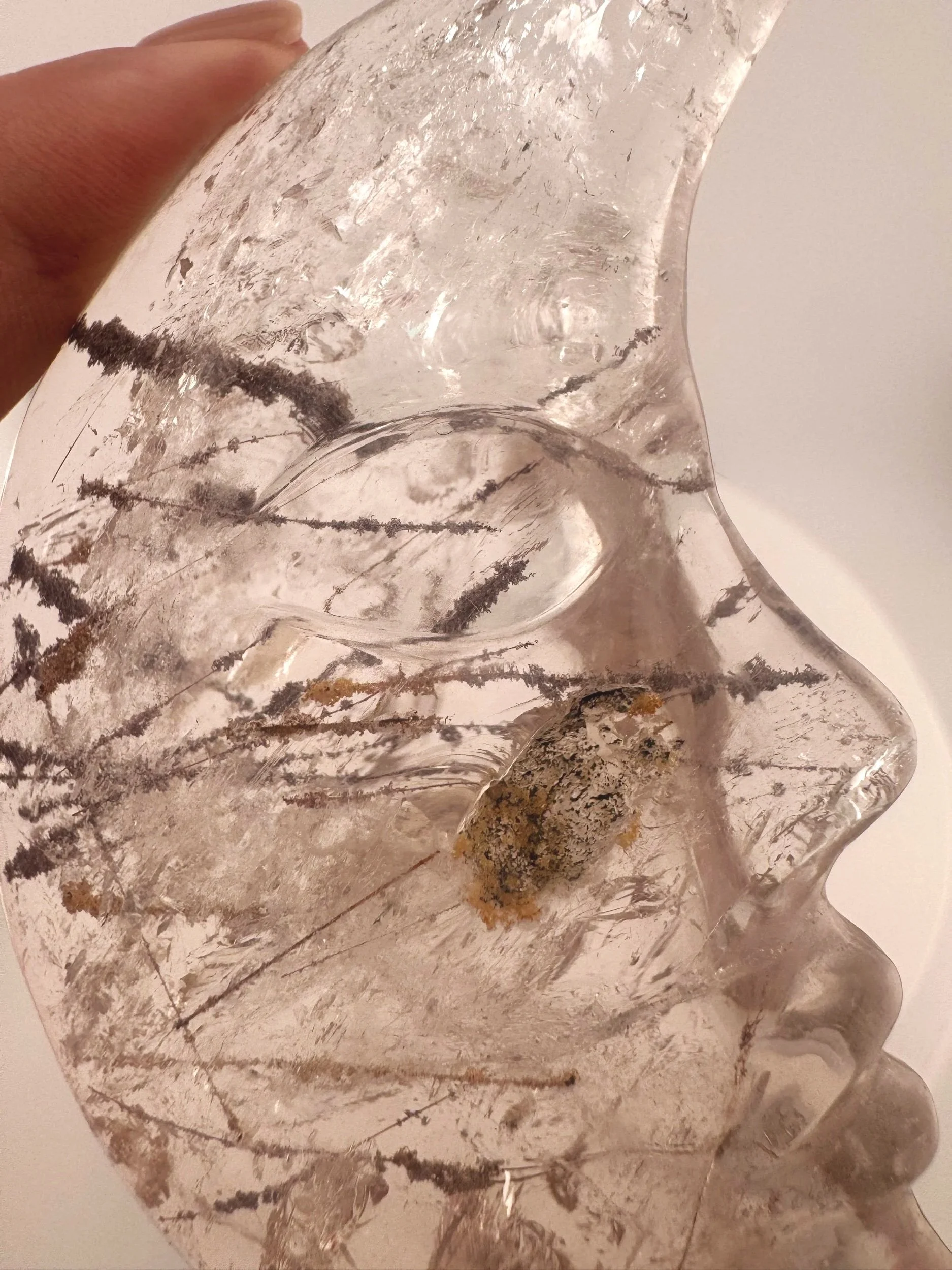 Leandro de Souza Rutile and Chlorite in Quartz Moon