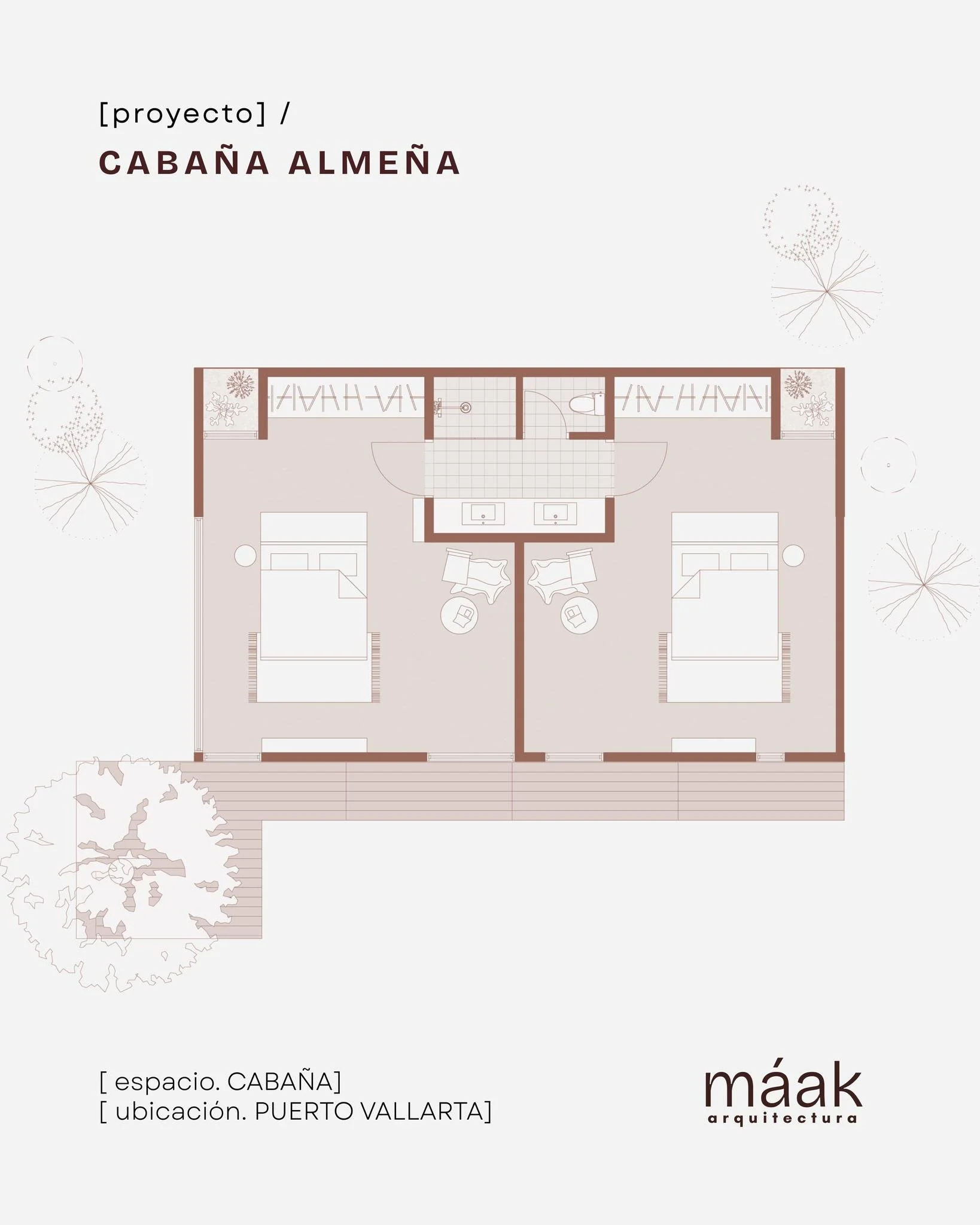 Dise&ntilde;ada para conectar con el entorno y el descanso.
[proyecto] \ CABA&Ntilde;A ALME&Ntilde;A
[ubicaci&oacute;n] \ PUERTO VALLARTA

#arquitectura #dise&ntilde;o #residencial #interiorismo