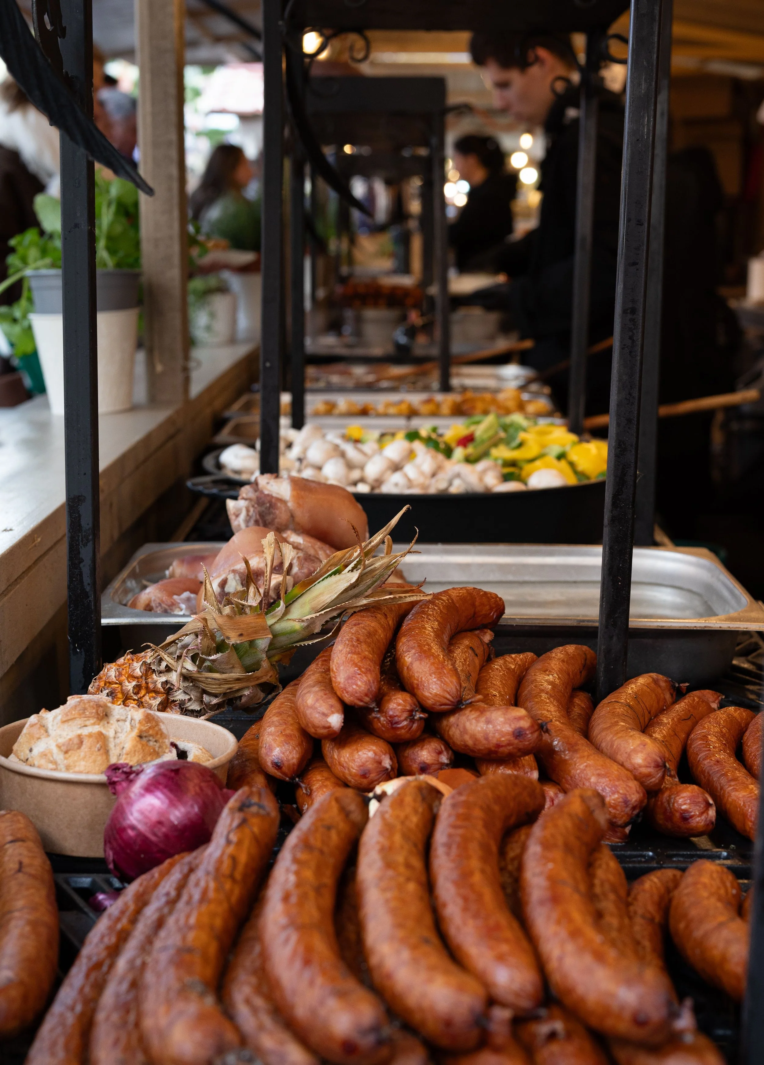 Mat og drikke, pølser - oktoberfest Oslo, Kirkeristen - Bak Domkirken