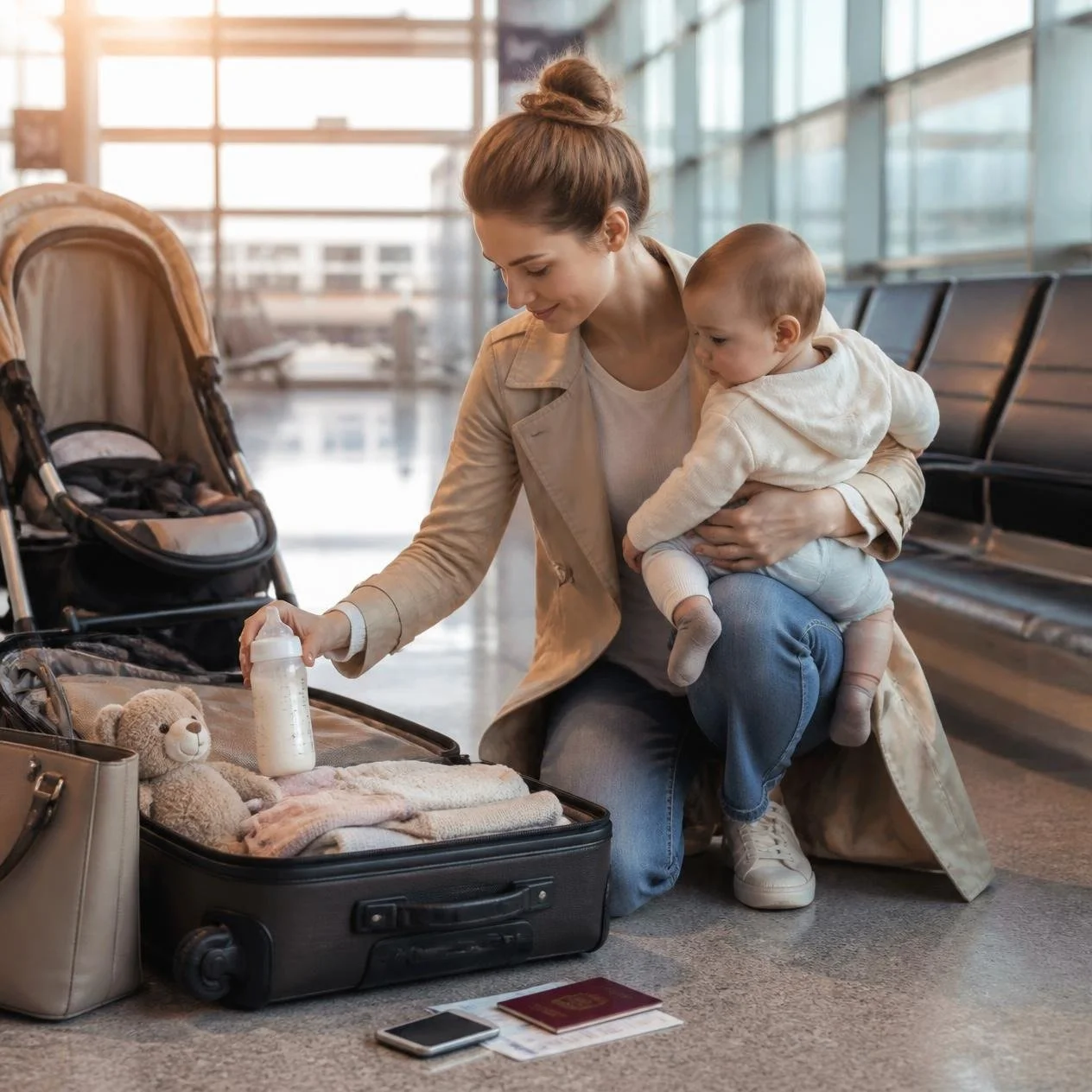 Voyager avec bébé : tout ce qu'il faut savoir pour partir sereinement