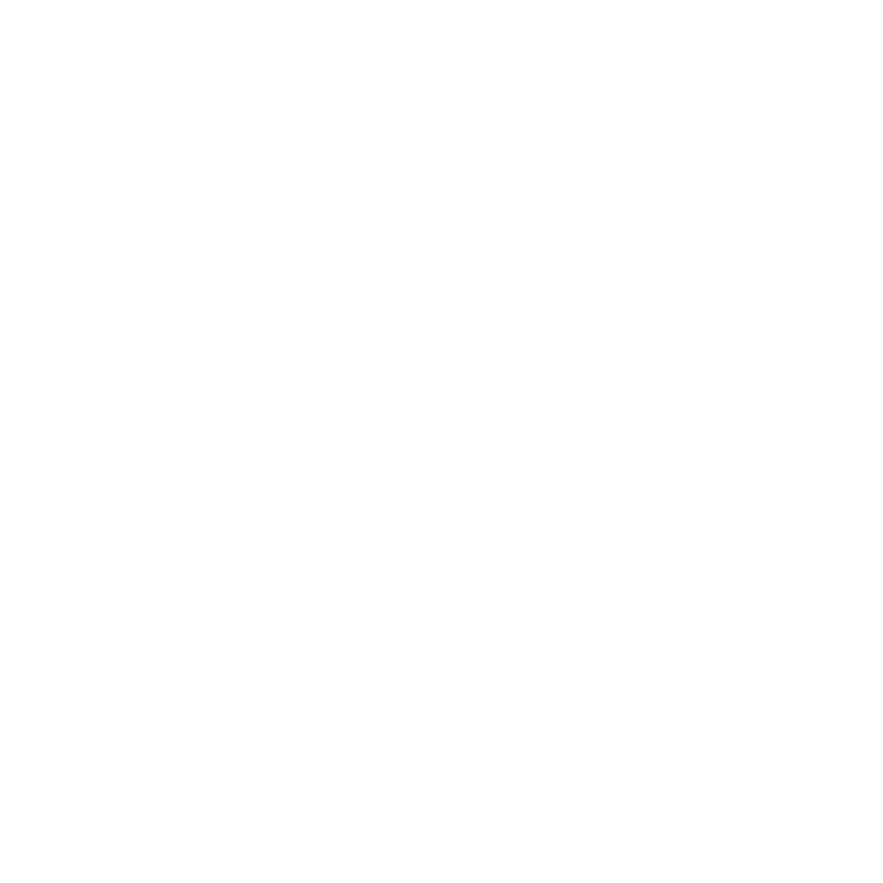 Skizzierte 3D-Form eines Diamanten mit weißen Linien auf schwarzem Hintergrund.