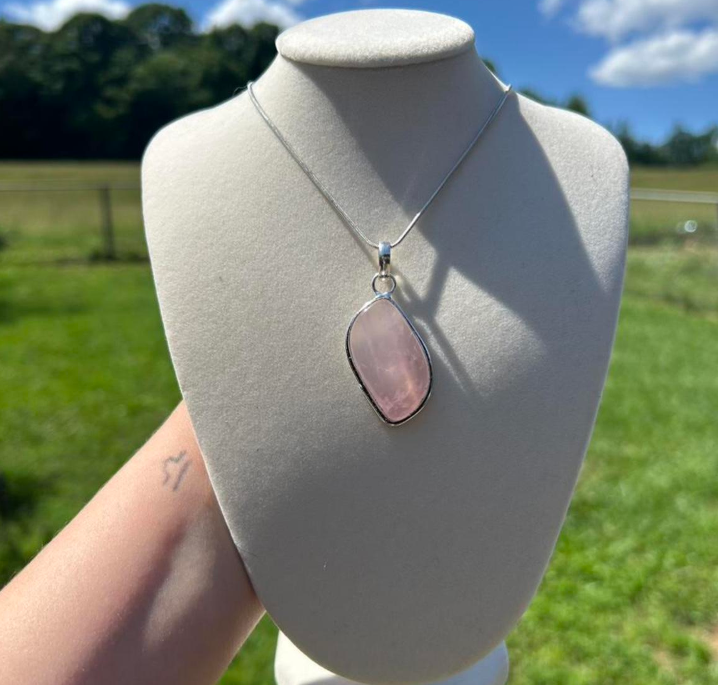 Rose Quartz Pendant