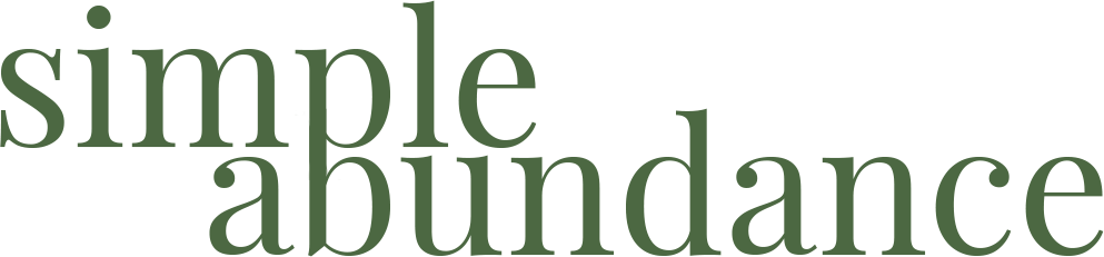 SIMPLE ABUNDANCE WELLNESS COACHING