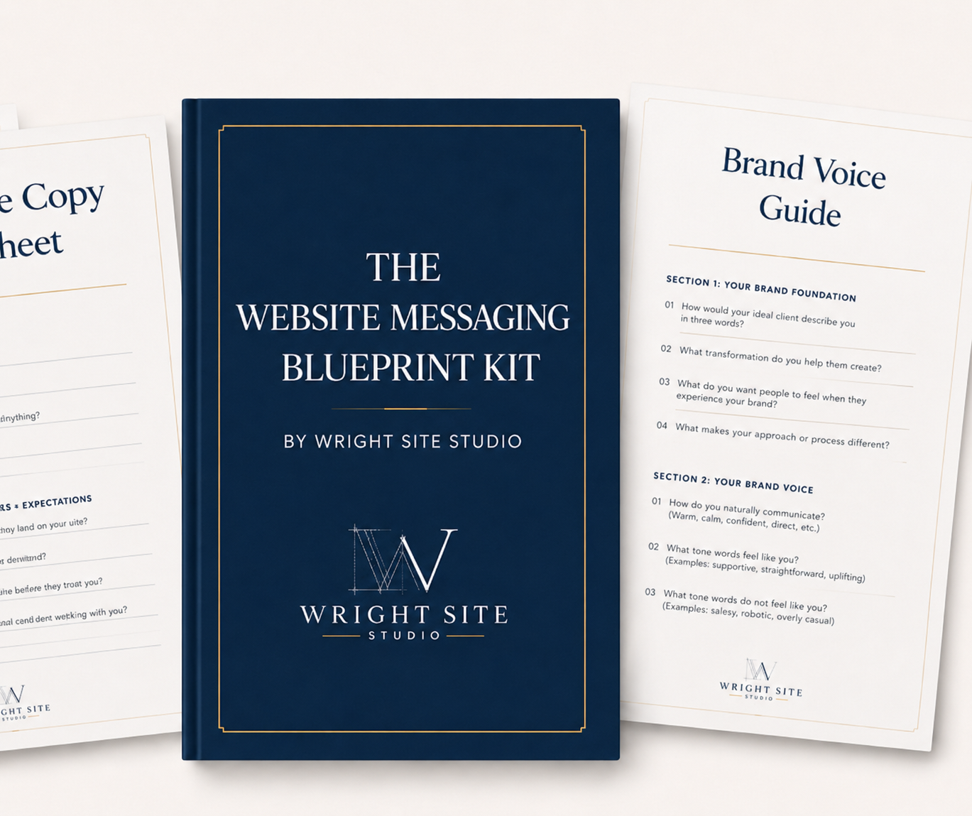 Website Messaging Blueprint Kit