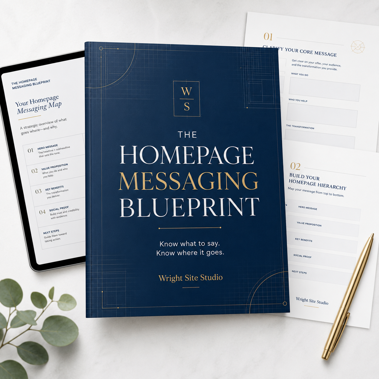 Homepage Messaging Blueprint