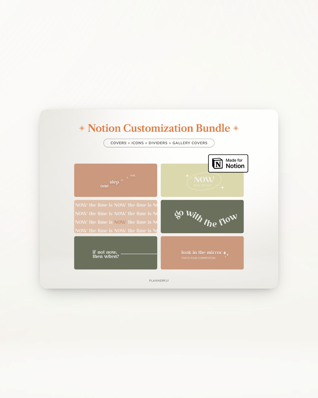 Notion Covers Minimal Design