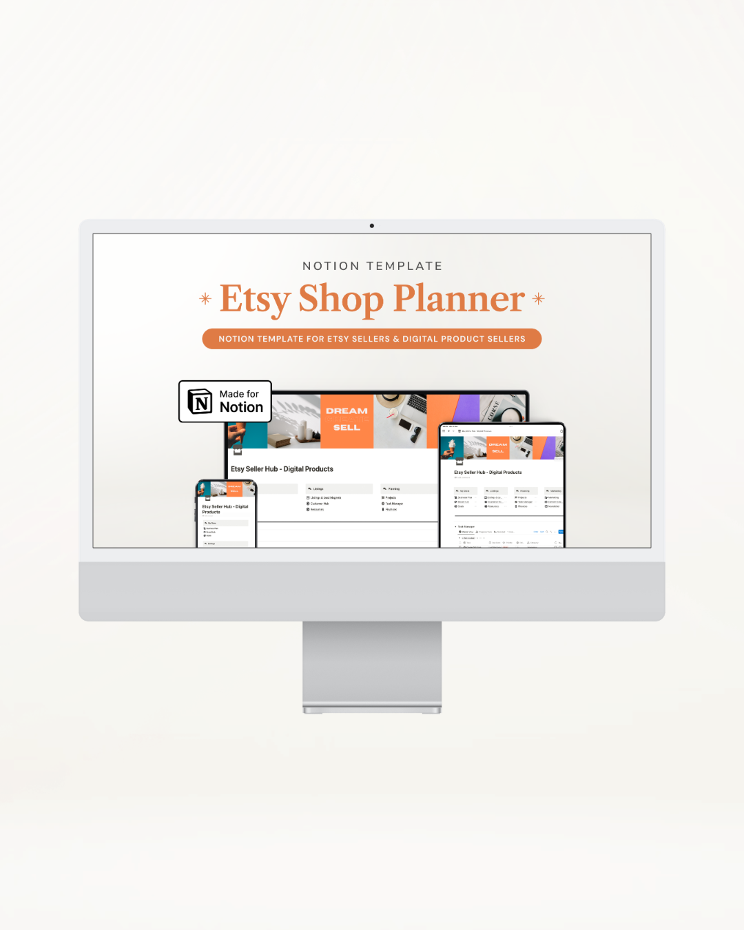 Etsy Shop Planner Notion Template