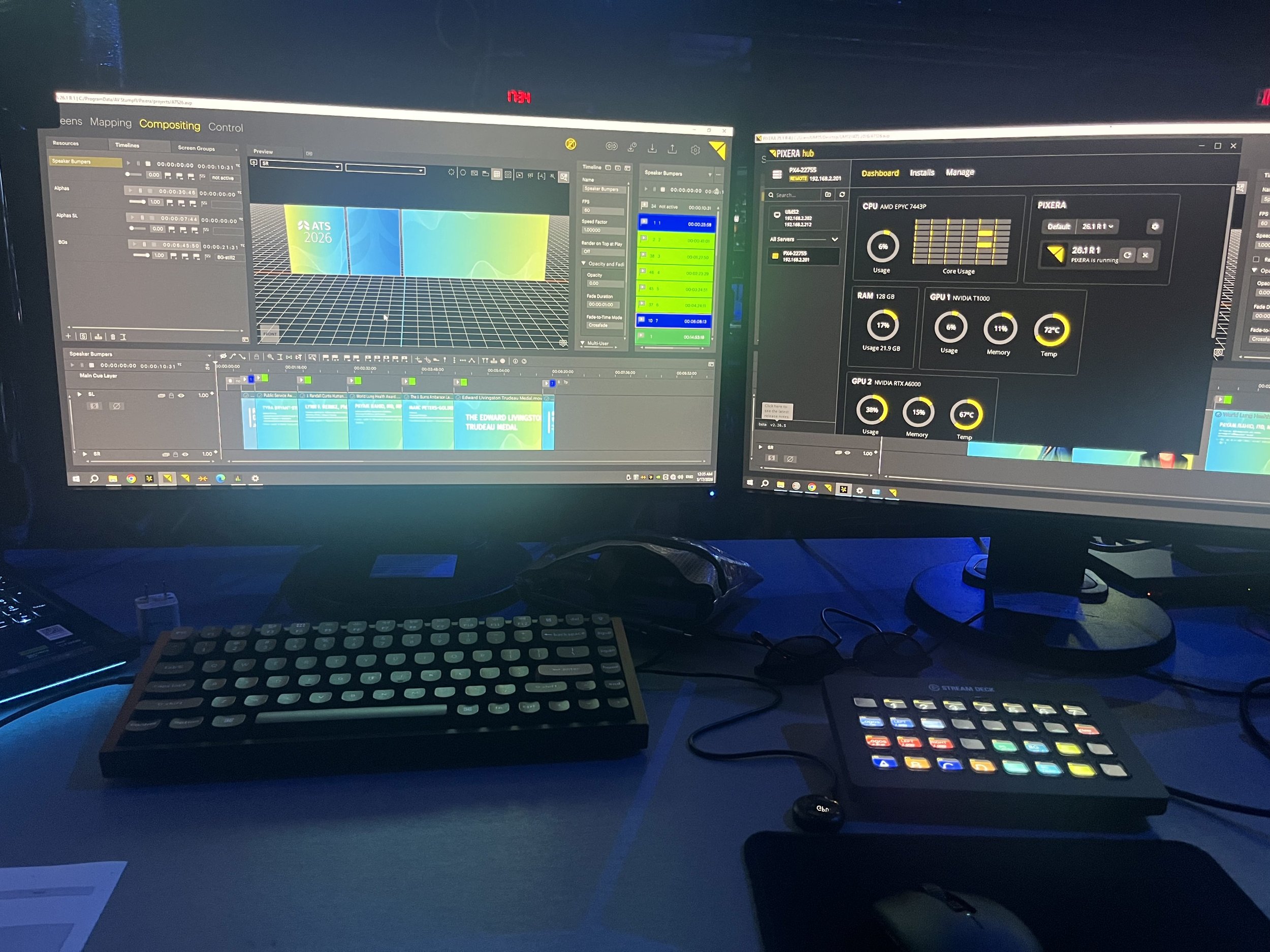 ATS 2026 - Orlando - Pixera Work Station