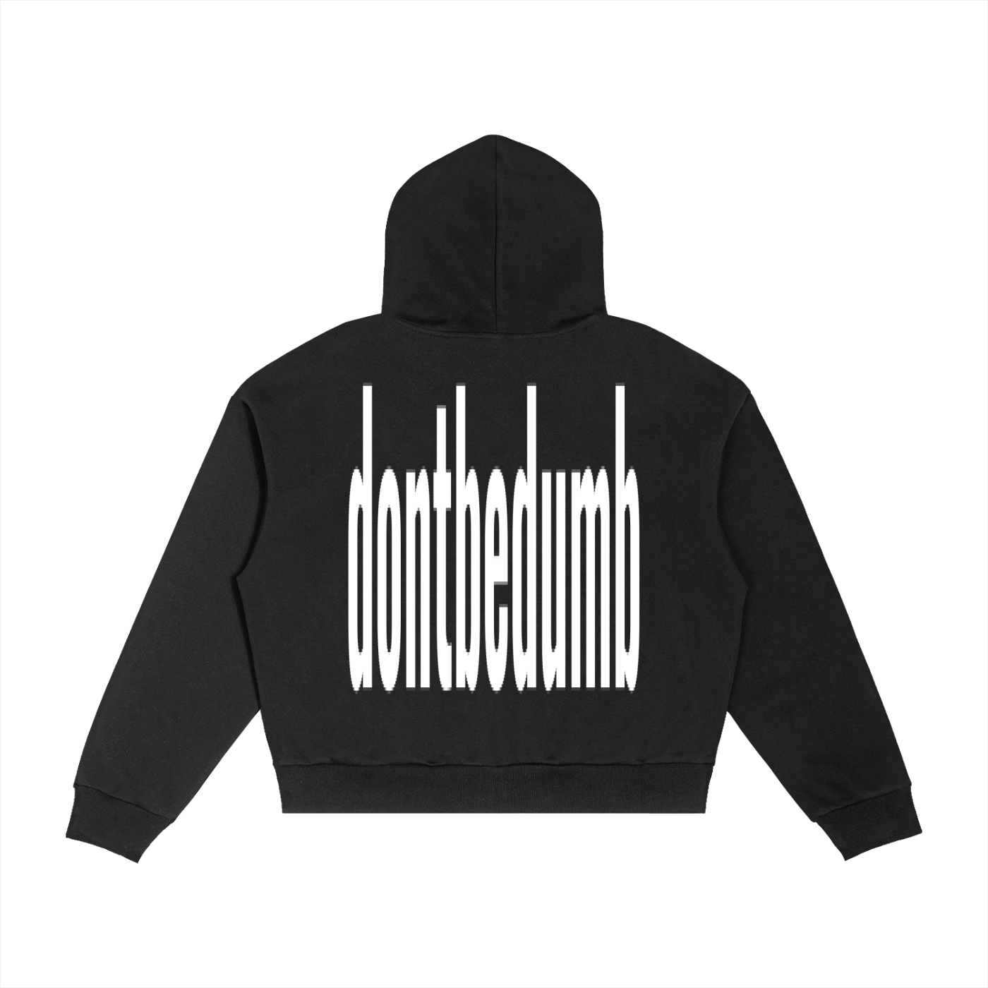 Contrast Plaid Boxy Zip Hoodie-dontbedumbxto0n