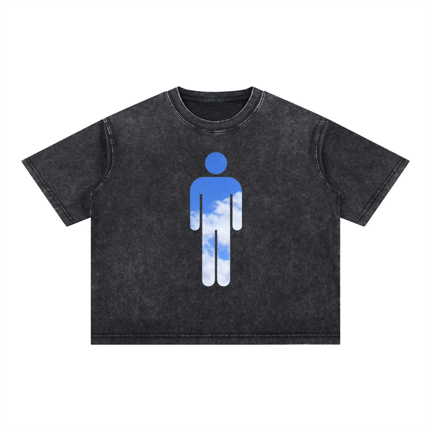 Mineral Wash Boxy Cotton T-Shirt