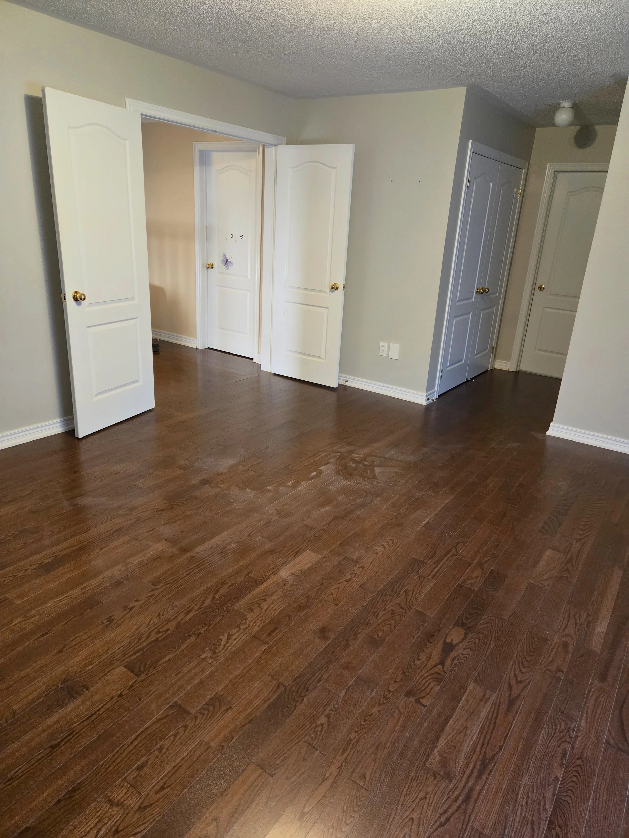 Upstairs flooring job process - Part 2