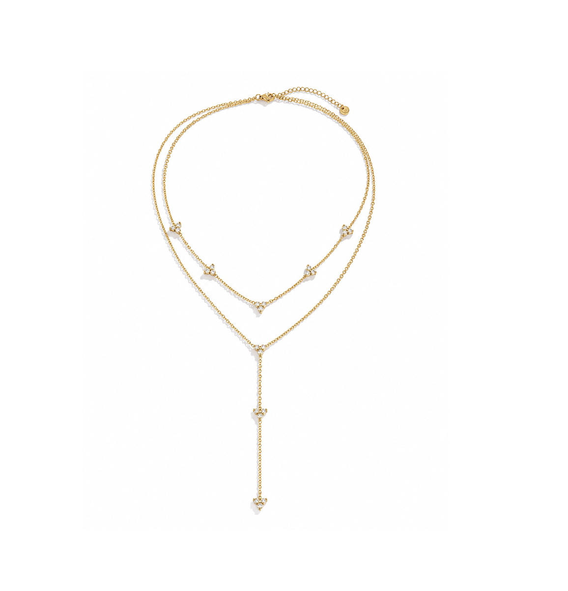 Double grace necklace