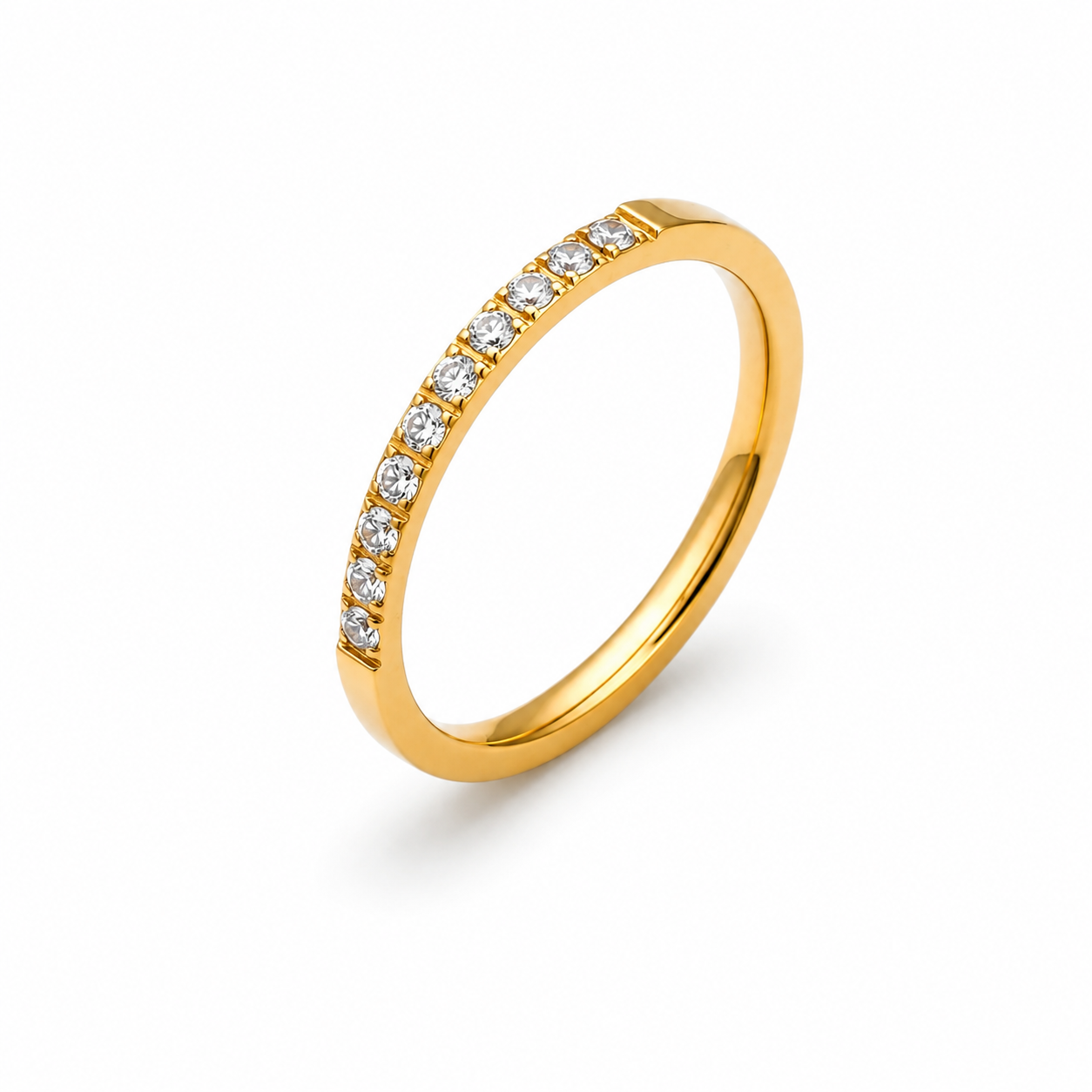 Basic diamond ring