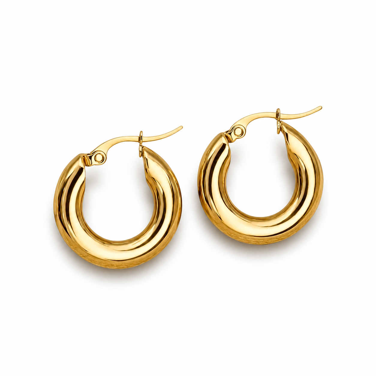 Basic hoop earrings