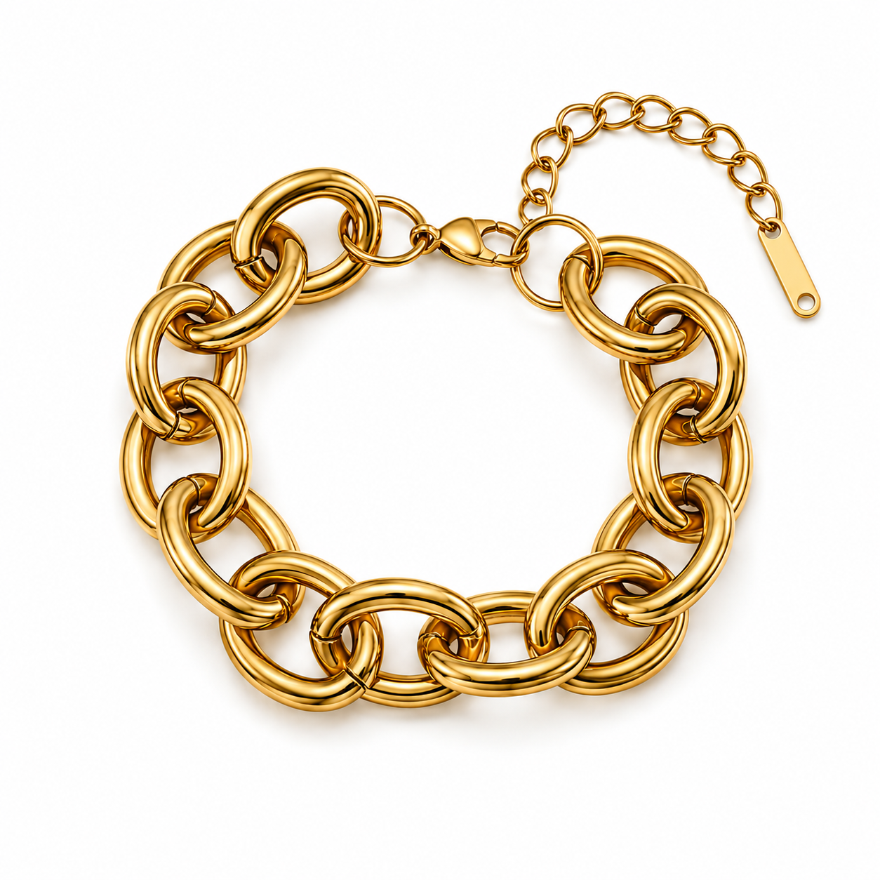 Big circle bracelet
