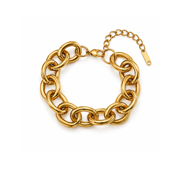 Big circle bracelet