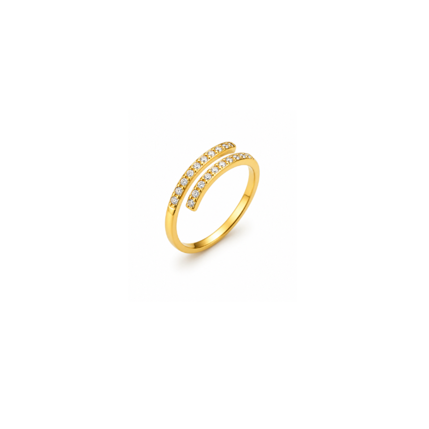 Zircon ring