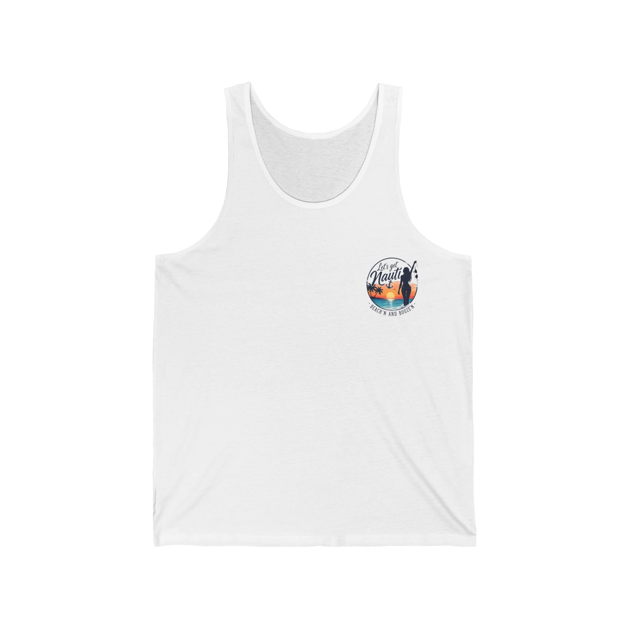 Let's Get Nauti Sunset Tank Top