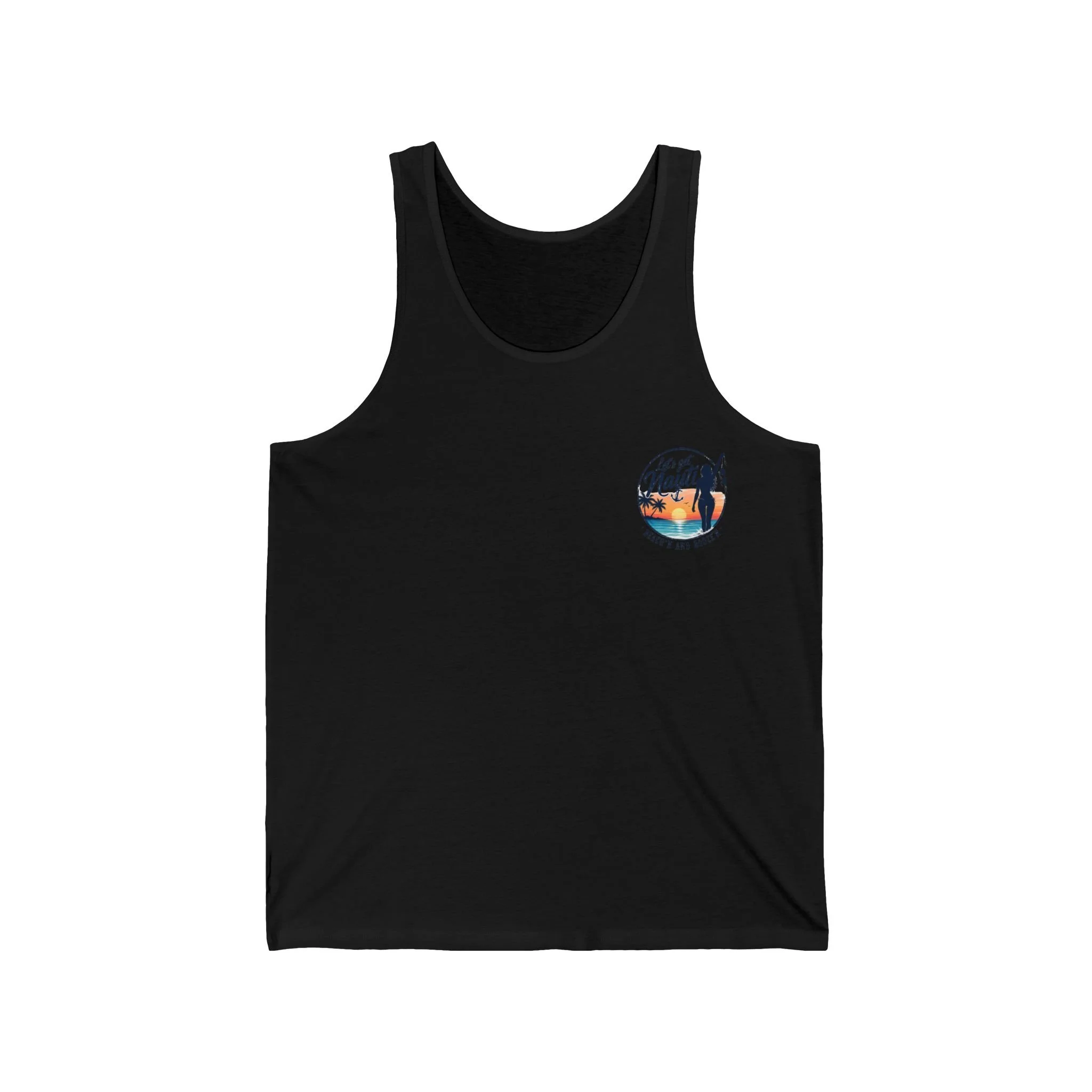 Let's Get Nauti Sunset Tank Top