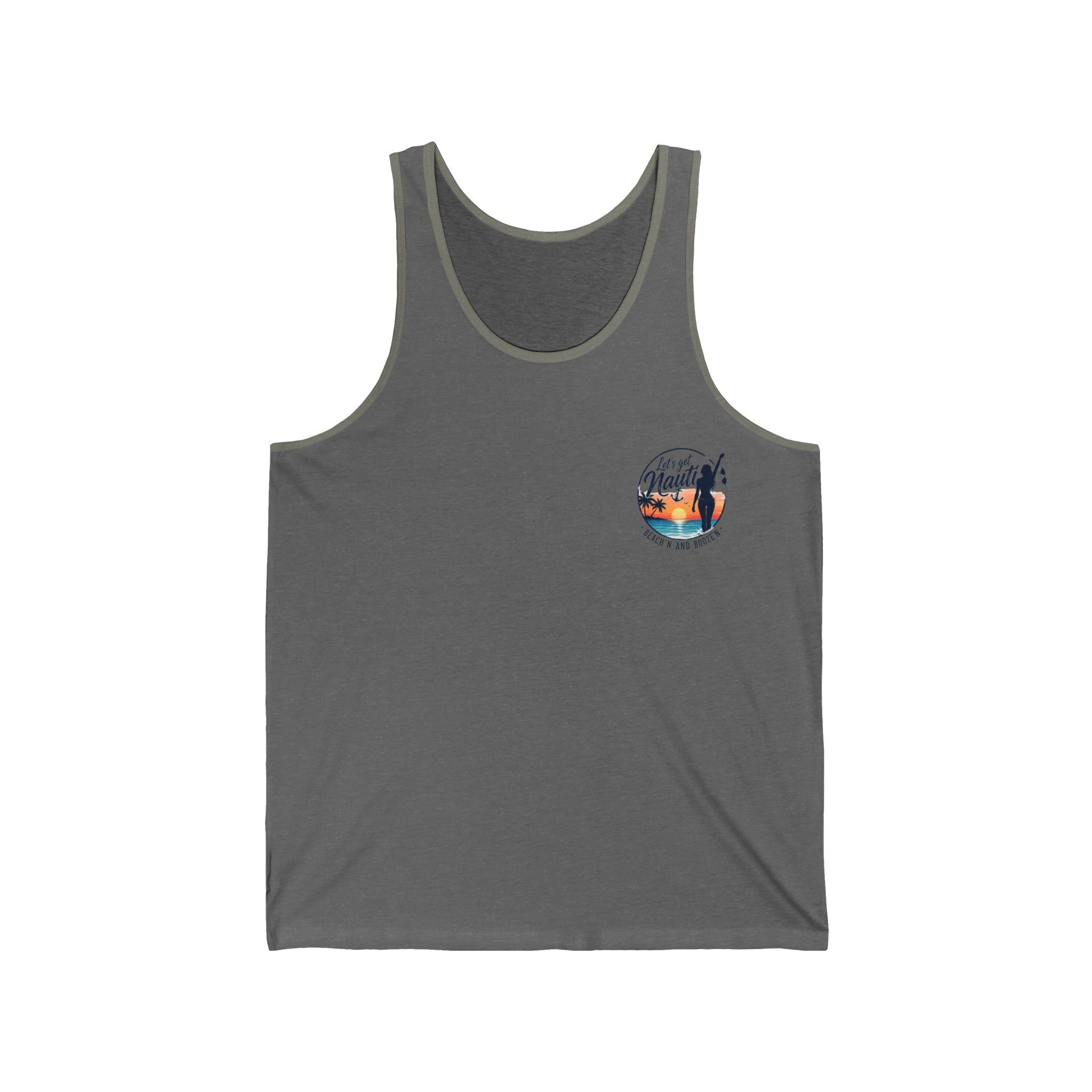 Let's Get Nauti Sunset Tank Top