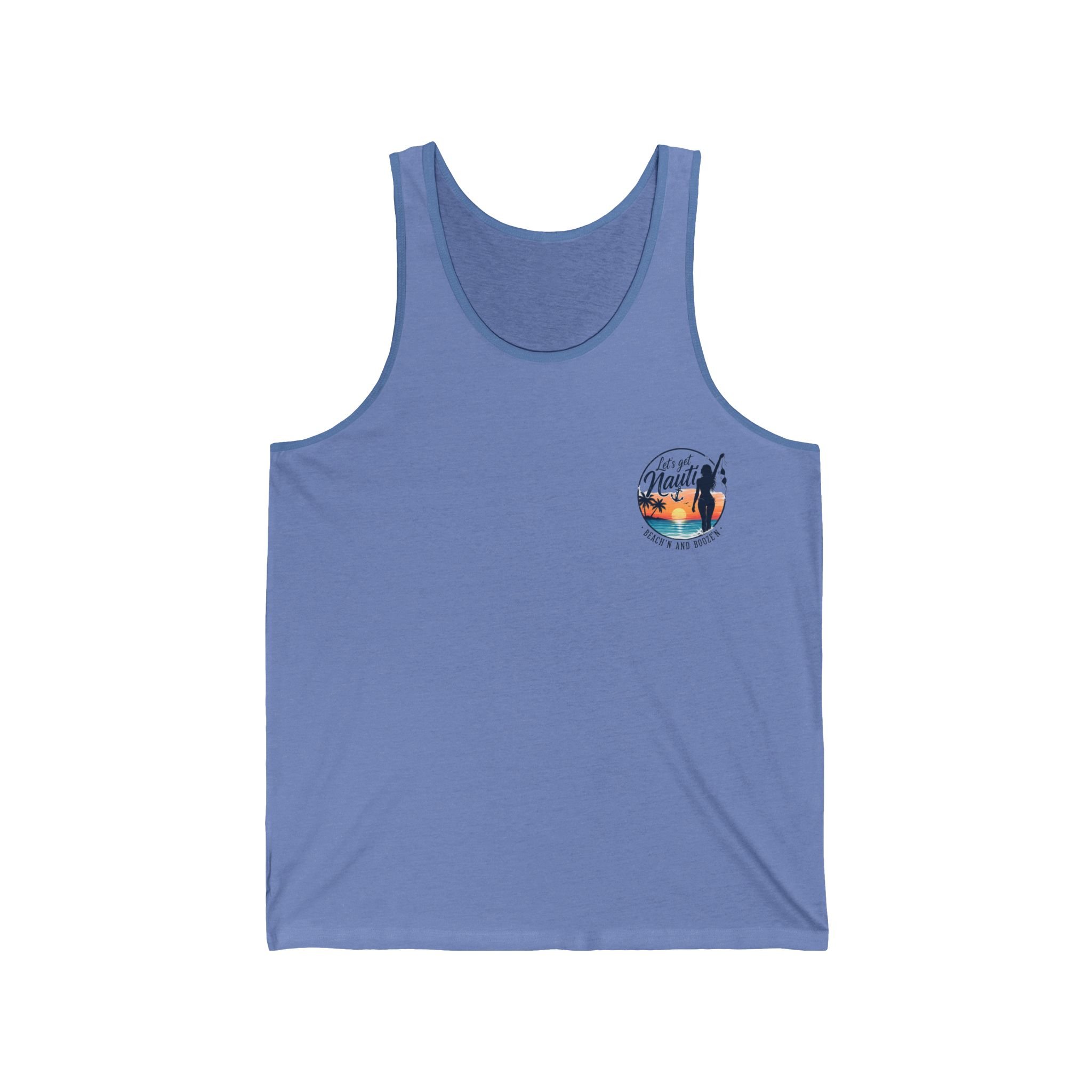 Let's Get Nauti Sunset Tank Top
