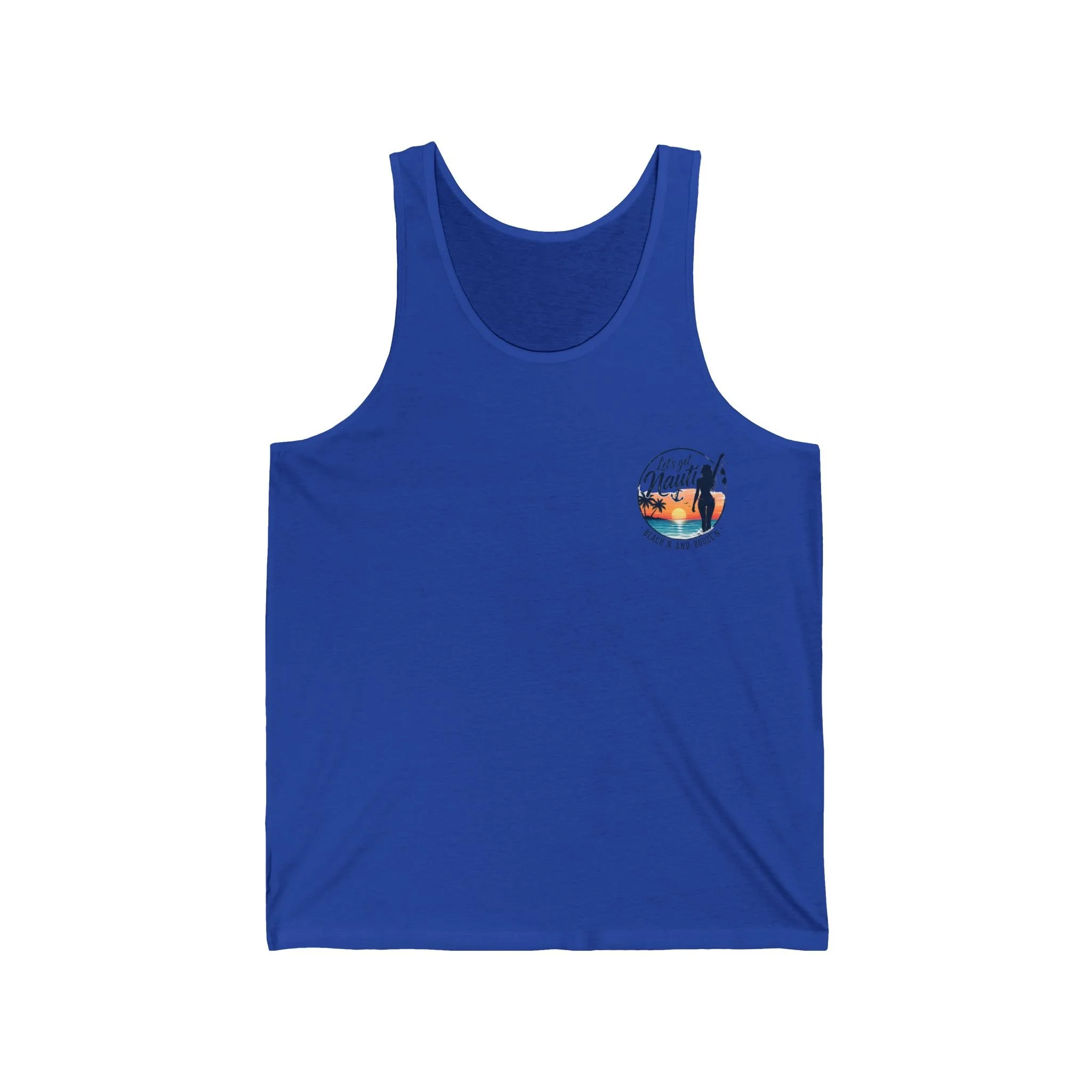 Let's Get Nauti Sunset Tank Top