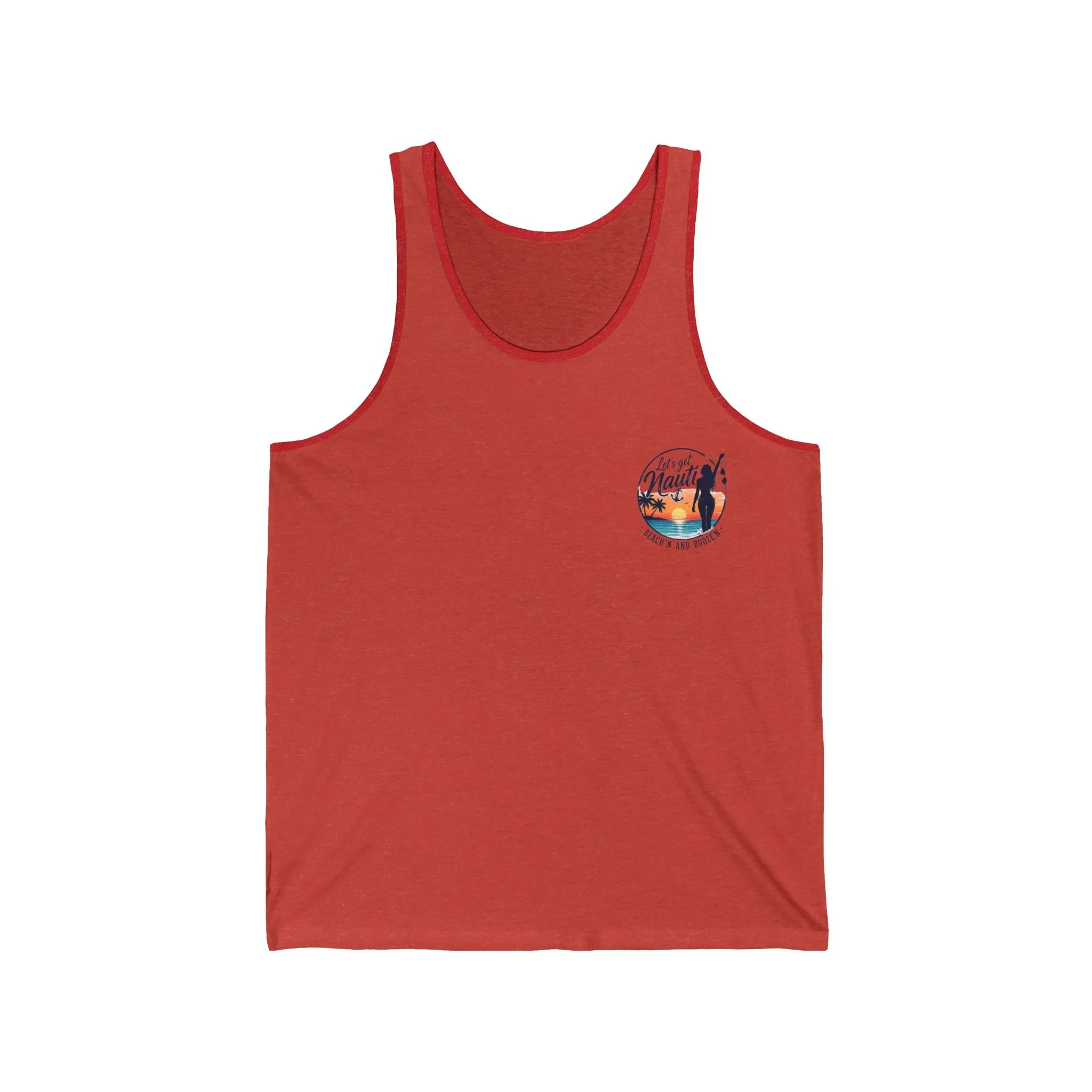 Let's Get Nauti Sunset Tank Top