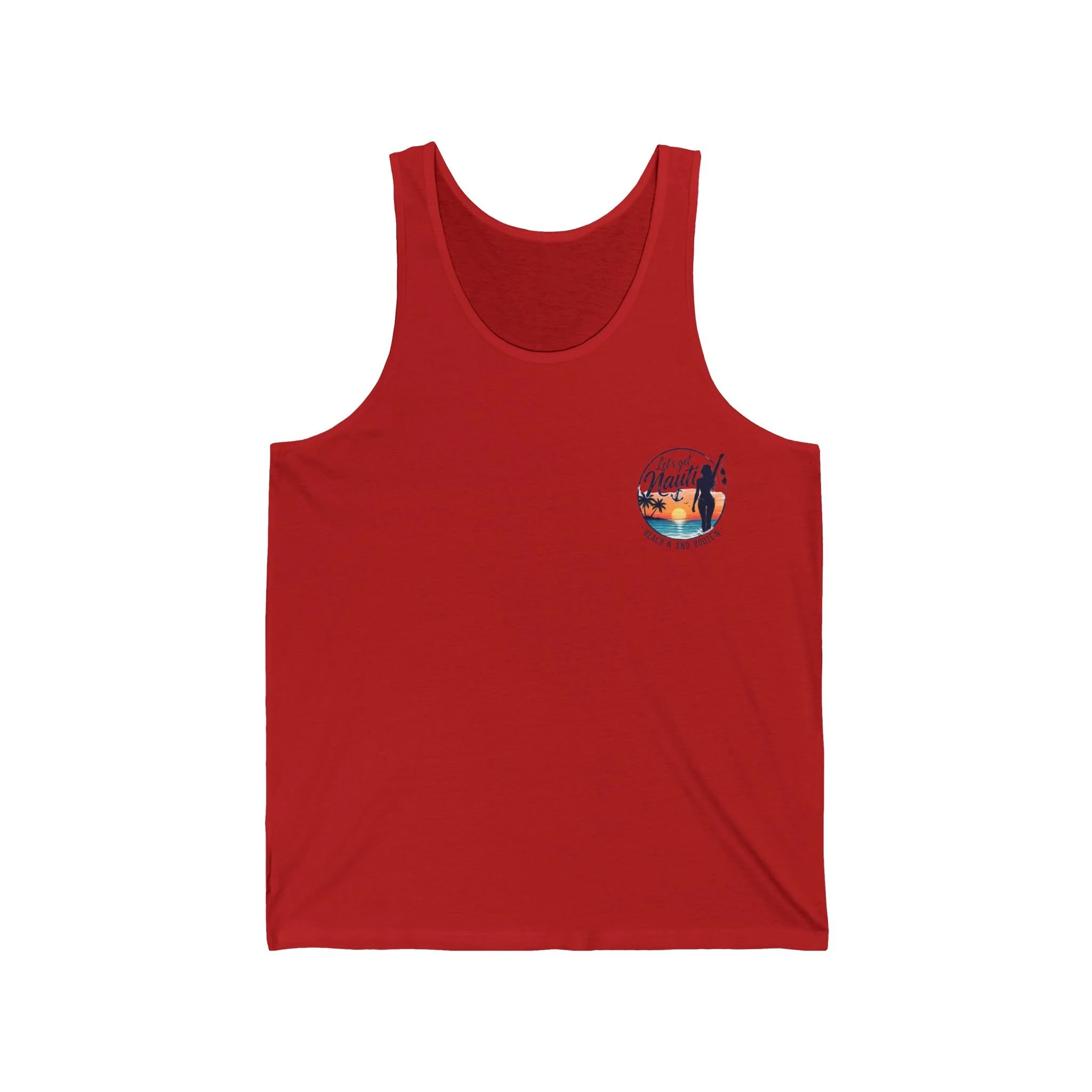 Let's Get Nauti Sunset Tank Top