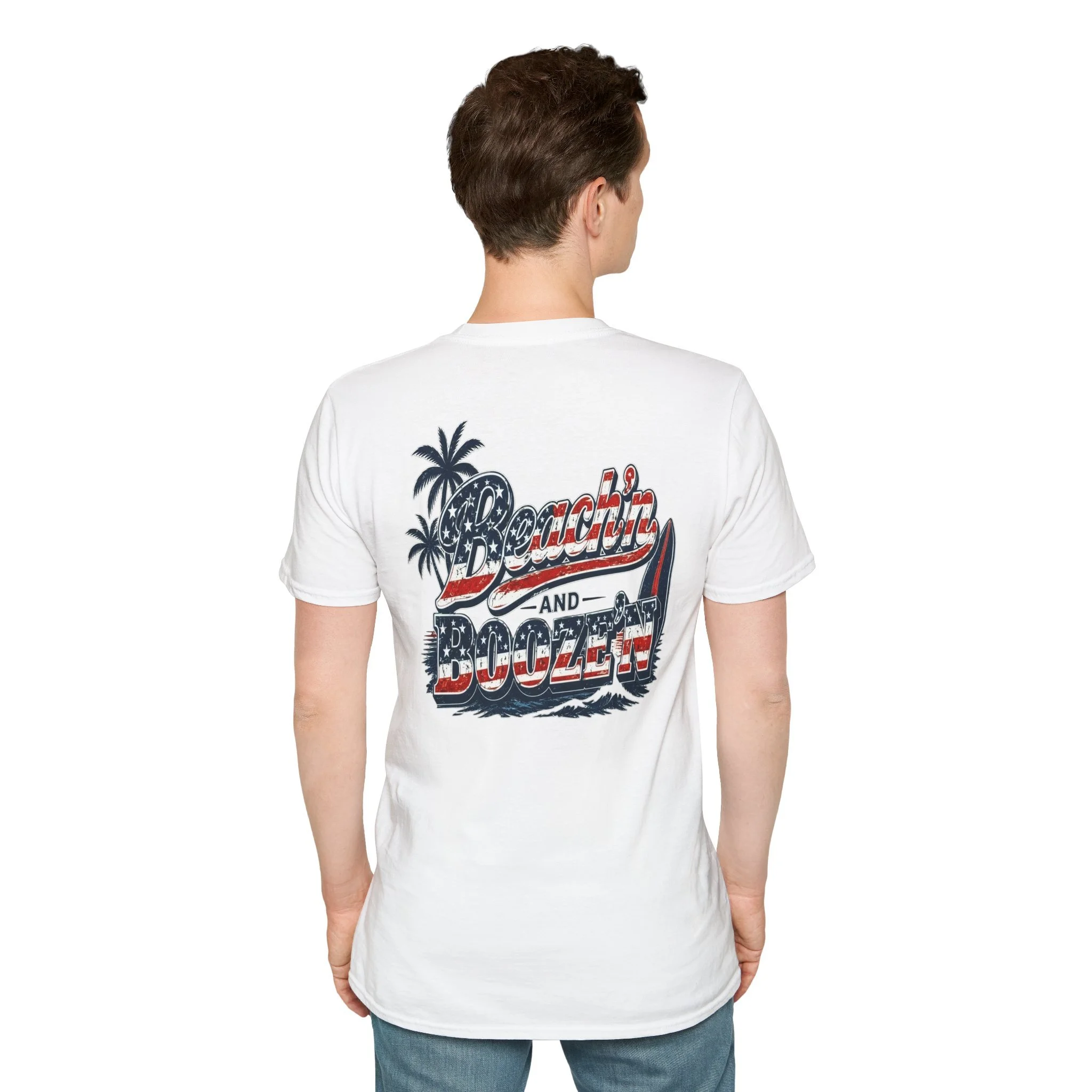"Beach'n And Booze'n" Vintage American ‘Sun, Sand and Waves’