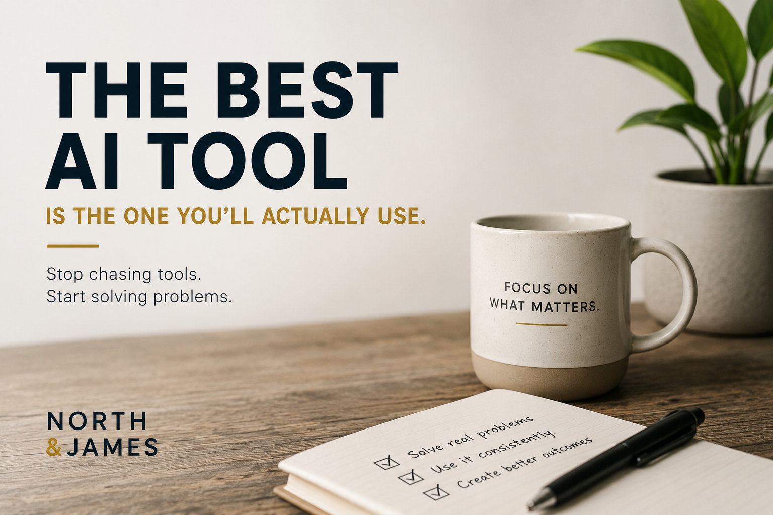 The Best AI Tool Is the One You'll Actually Use