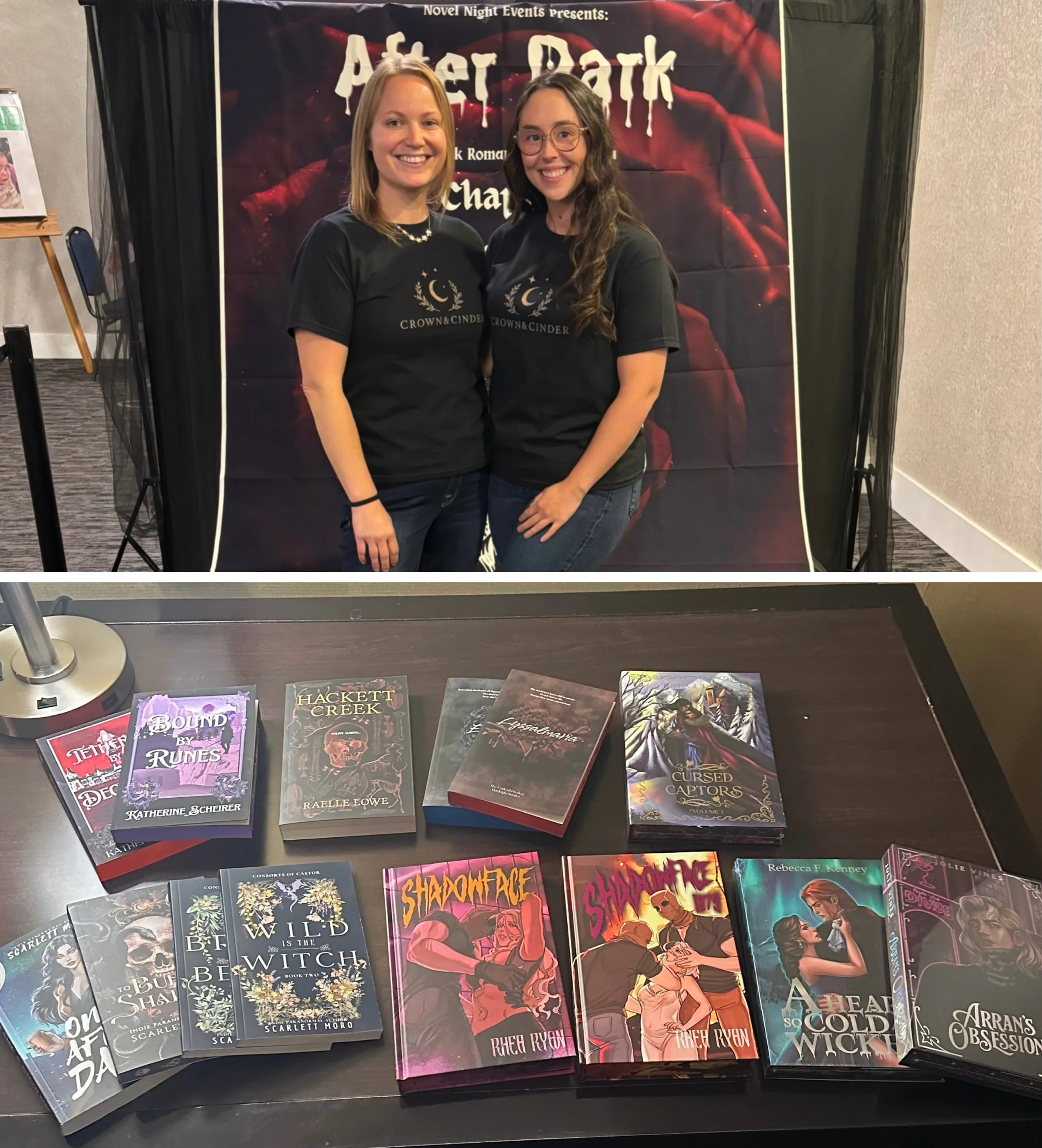 As readers, we get to hold these books in our hands and escape into the worlds authors create, but getting the chance to meet the people who dreamed those worlds up makes you appreciate them on a whole different level.

I walked away from @novel_nigh