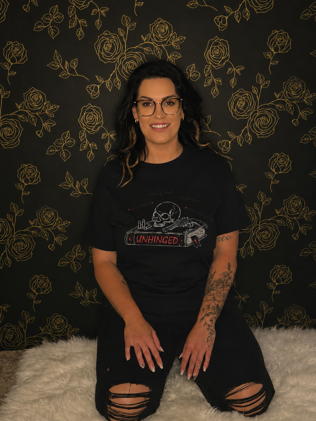 Unhinged Book Tee