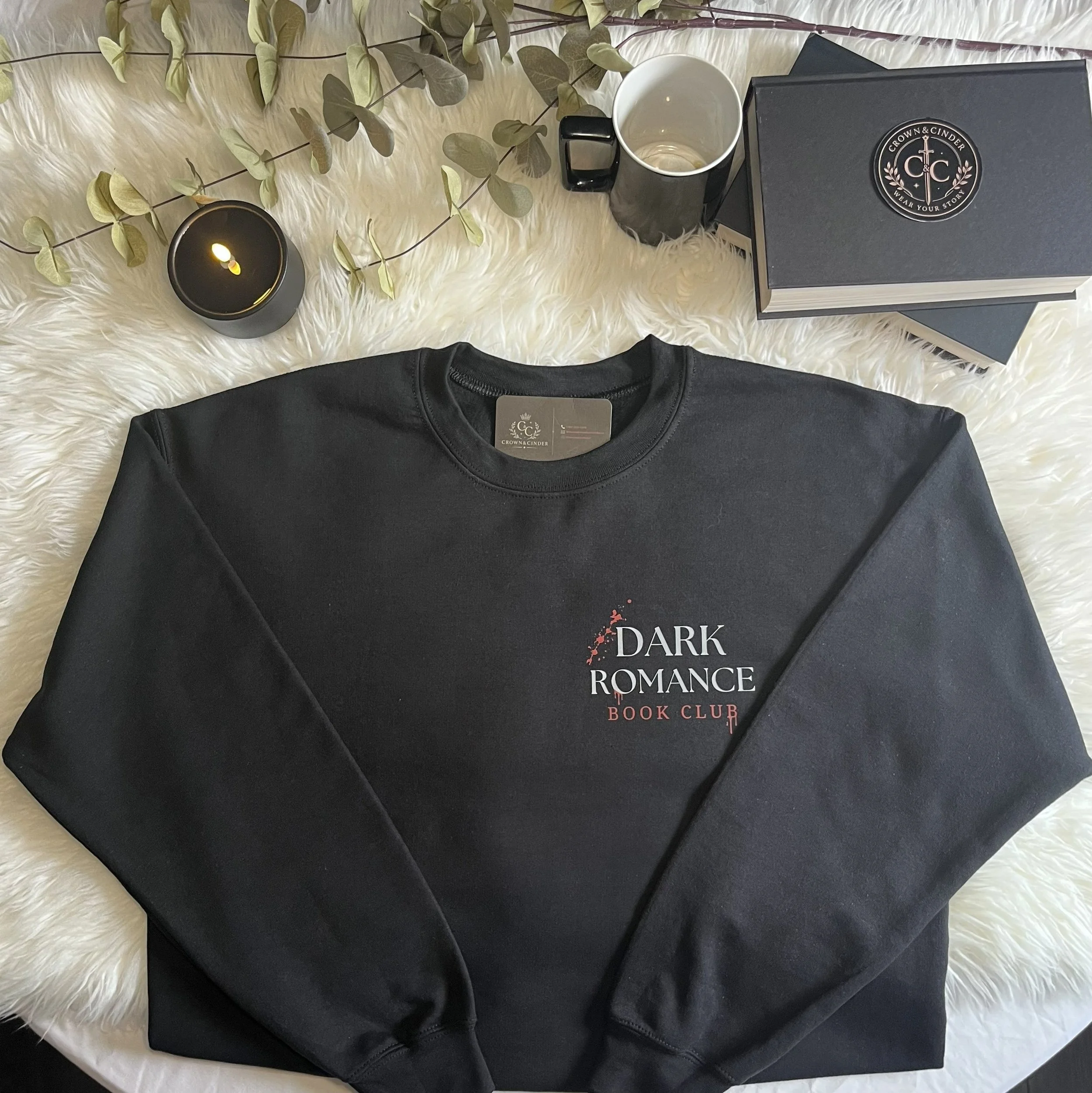 Dark Romance Book Club Crewneck Front.jpeg