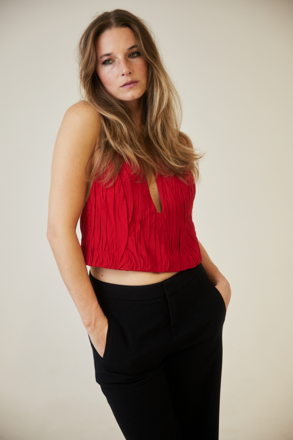 Studio portrait of Jessika Mathurin.