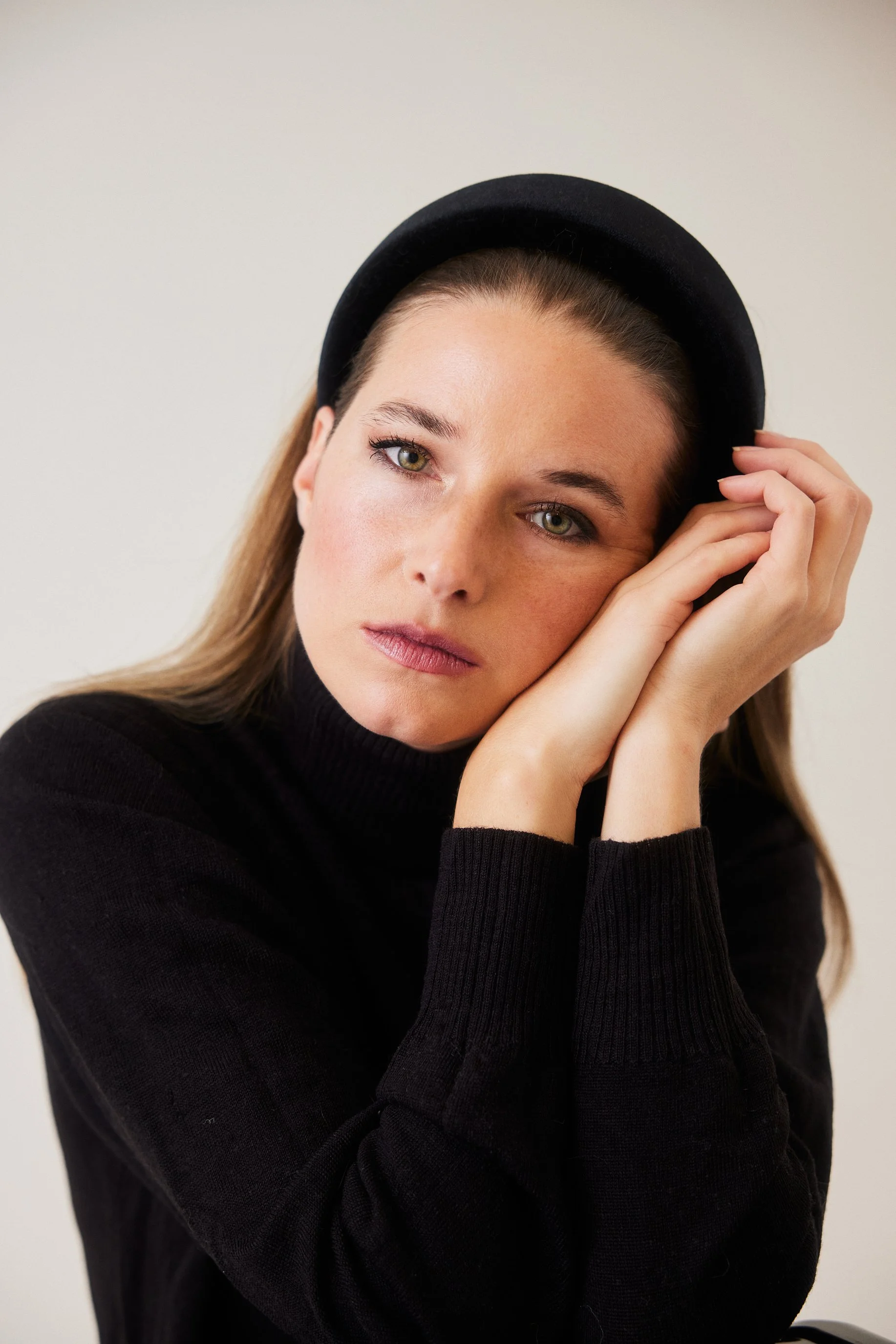 Studio portrait of Jessika Mathurin.