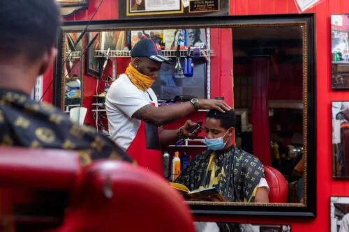 How the Line 4 Line program for young people combines reading with a haircut - 225 Magazine