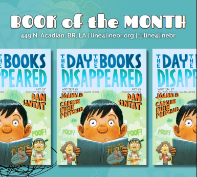 The Day the Books Disappeared, by Caroline Kusin Pritchard and Joanna Ho
