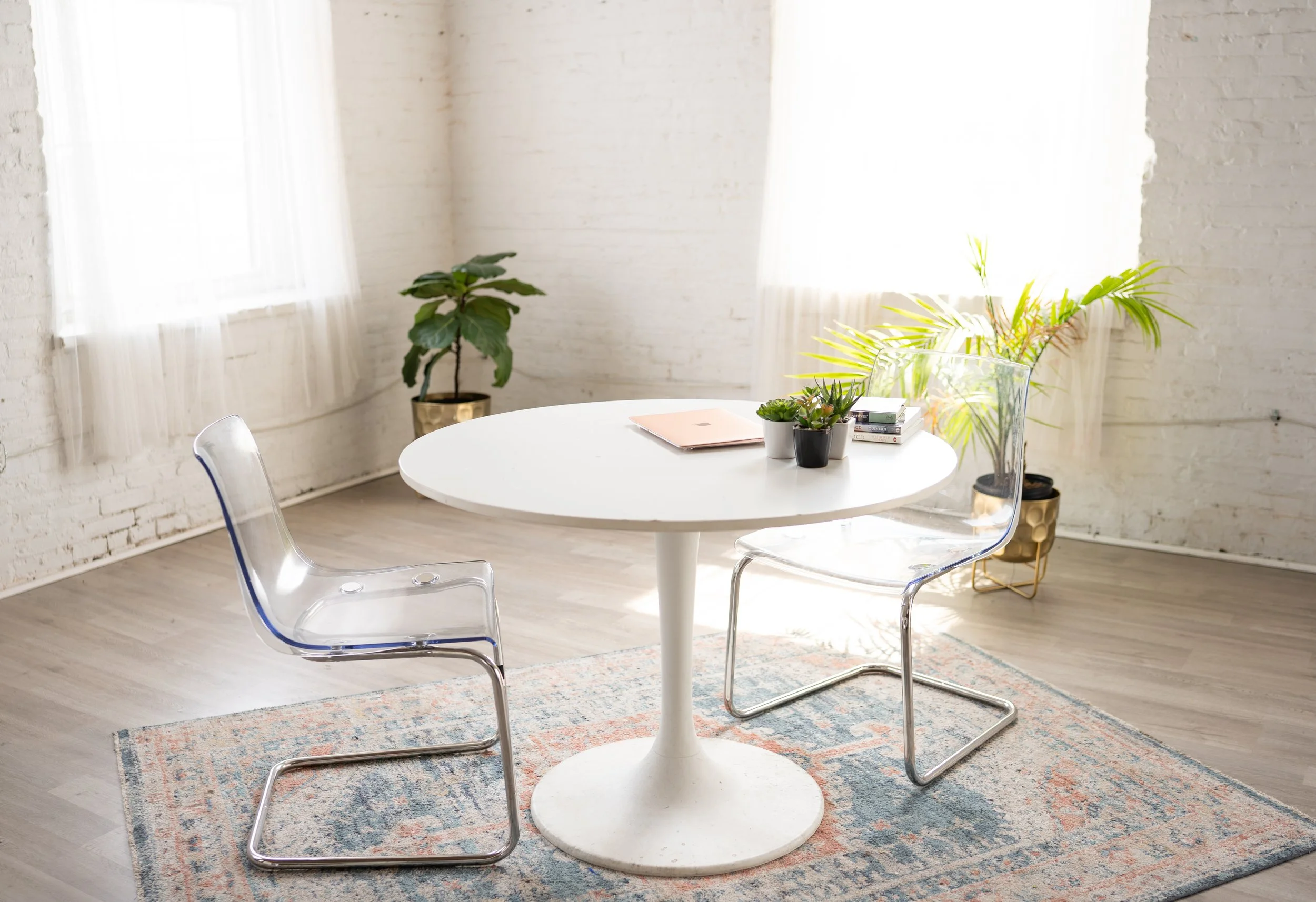 Table and chairs