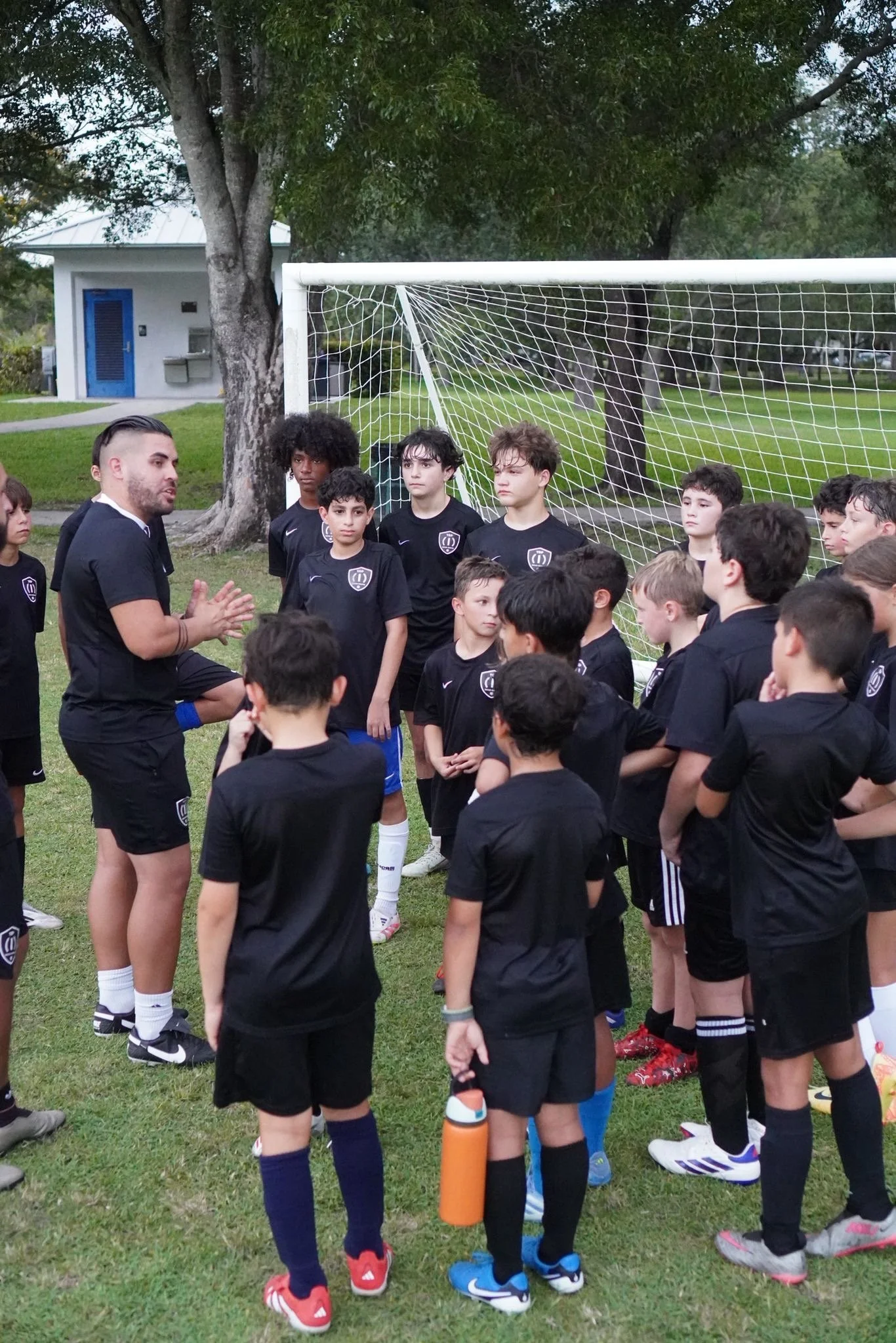 USSF National C Licensed coach developing youth soccer players through Top 1 Soccer Training winter camp.