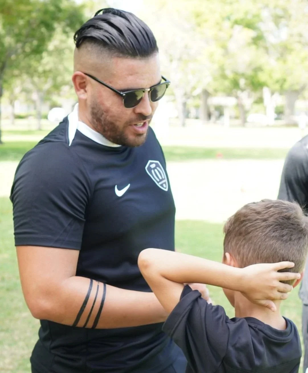 USSF National C Licensed Coach Chris developing youth soccer players through Top 1 Soccer Training.