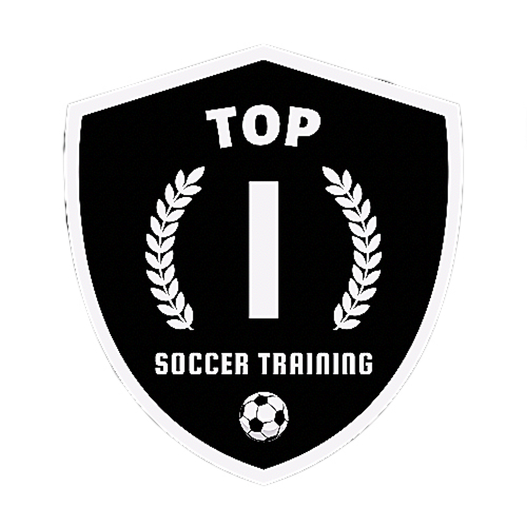 Top 1 Soccer Training logo representing elite soccer development, private training, camps, and clinics in Miami, Florida.