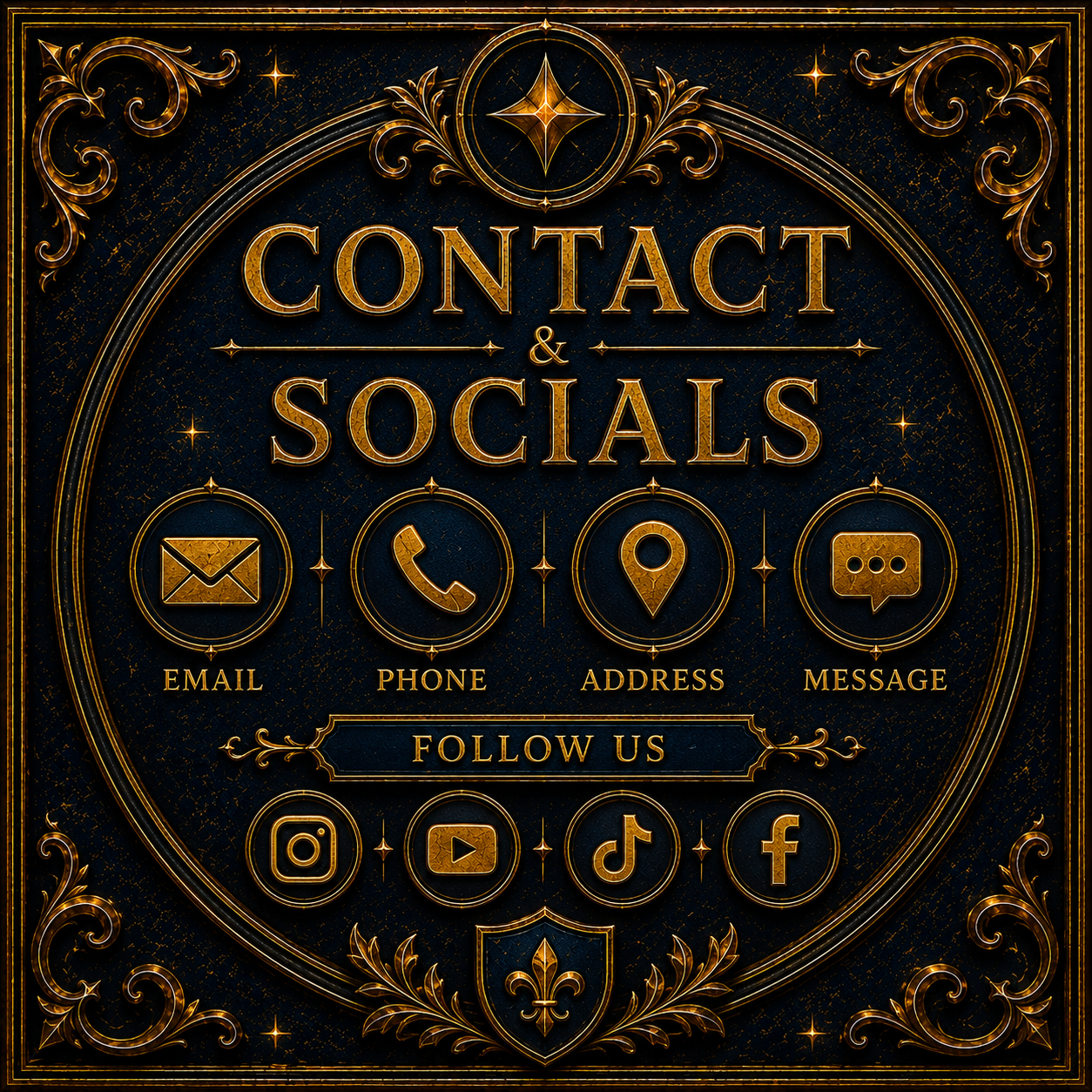 Contact and Socials