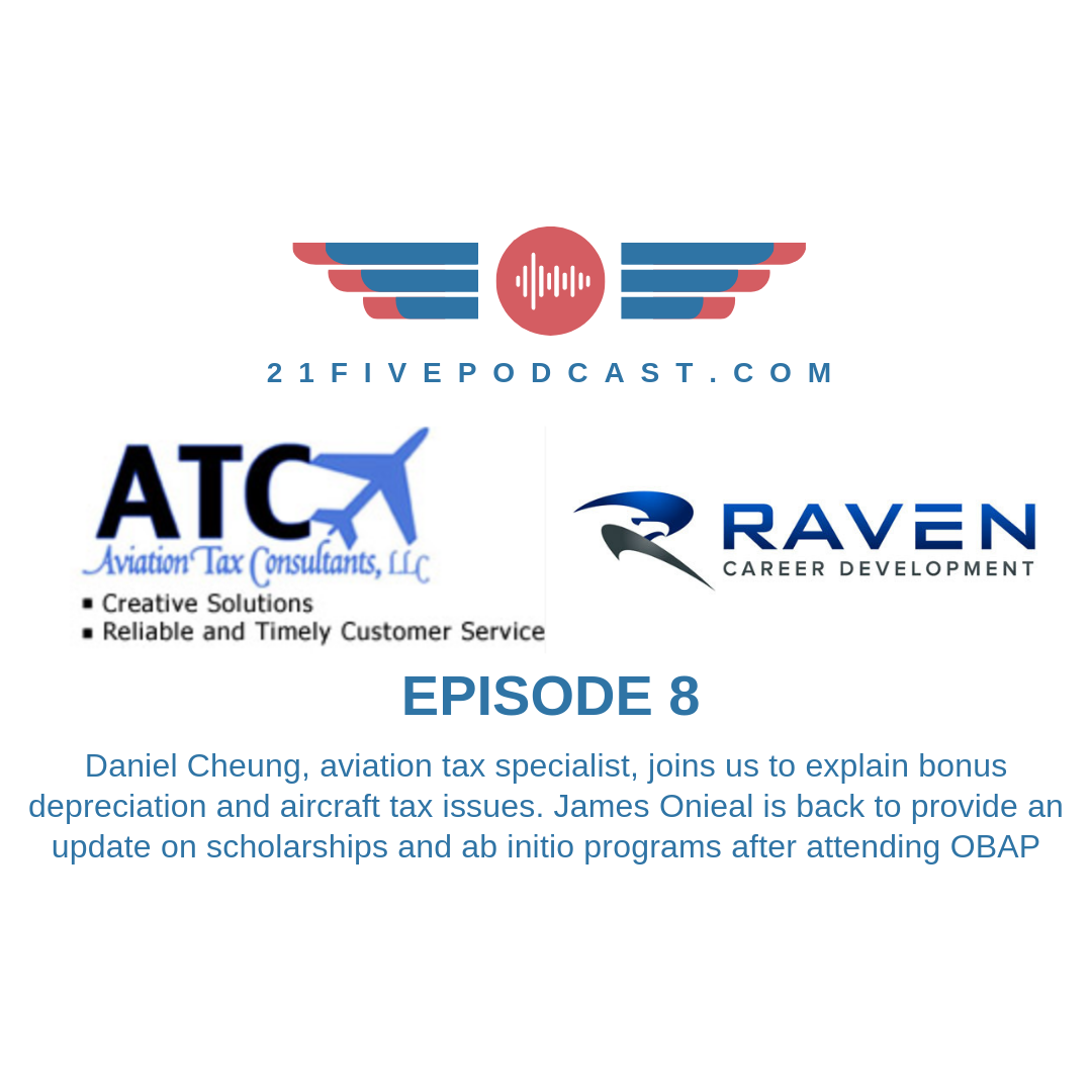 Episode 8- Storm Area 51/James Onieal on OBAP, Ab Initio, Scholarships/Daniel Cheung on Aviation Tax