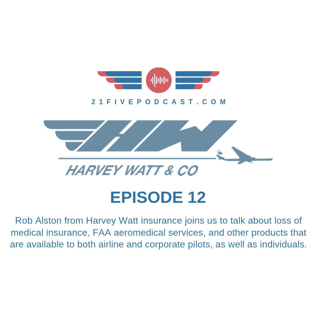Episode 12 - Rob Alston with Harvey Watt on Loss of Medical Insurance