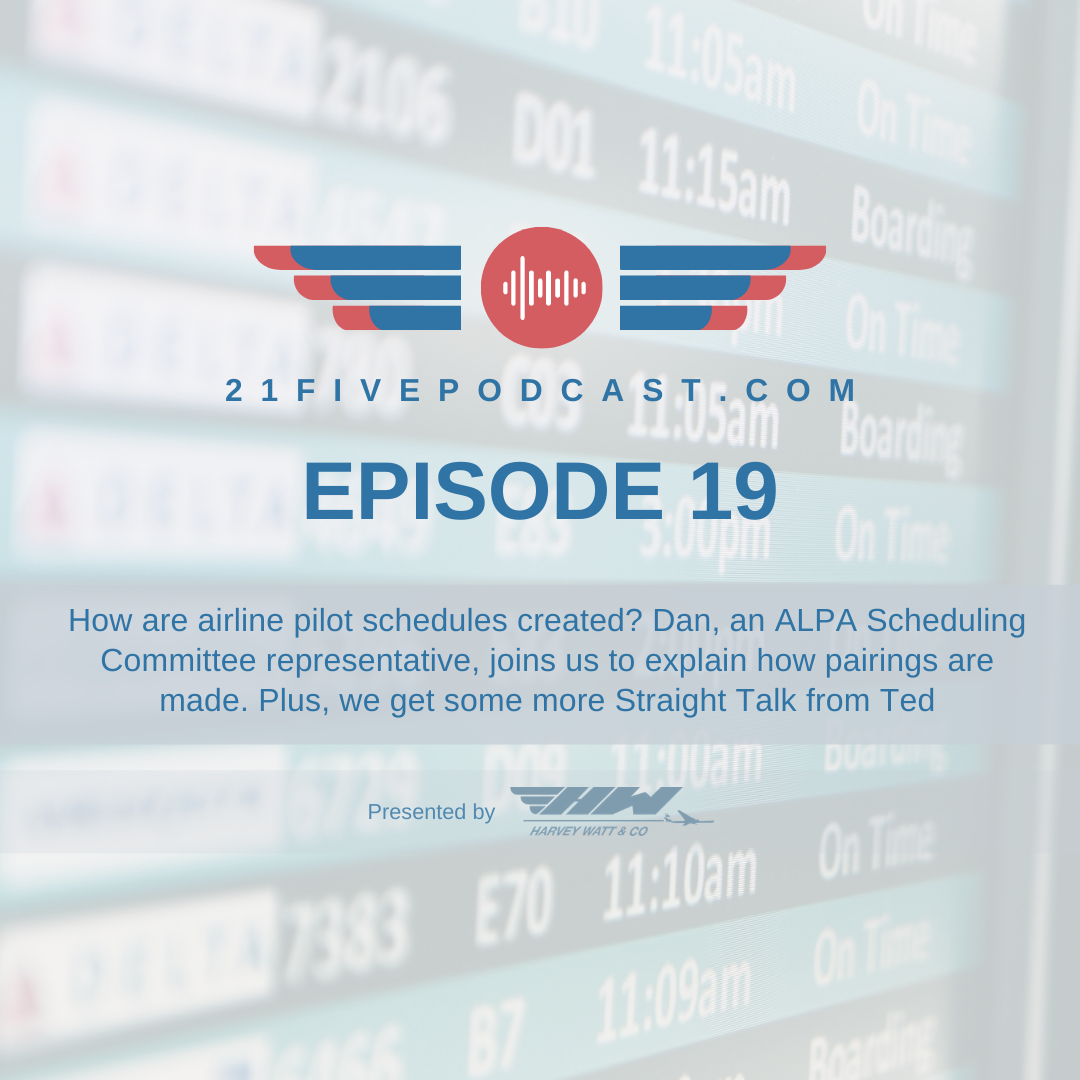 Episode 19- Building Airline Pilot Schedules
