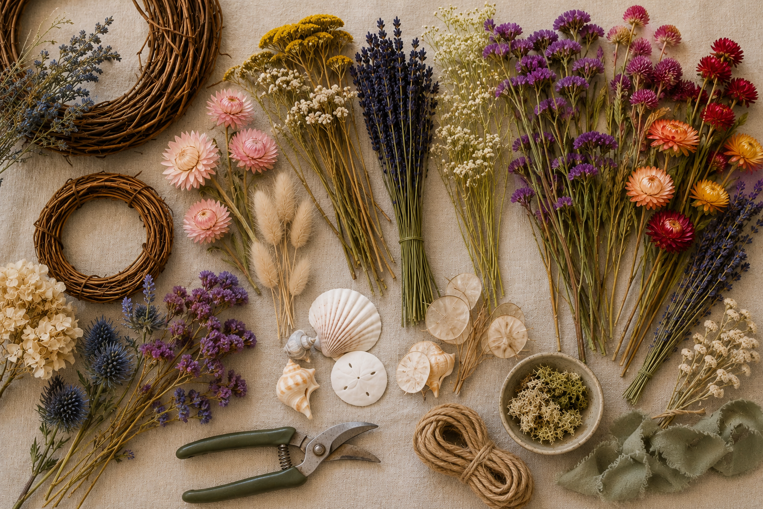 Summer Wreath Workshop - 8/6/26 from 6-8 pm
