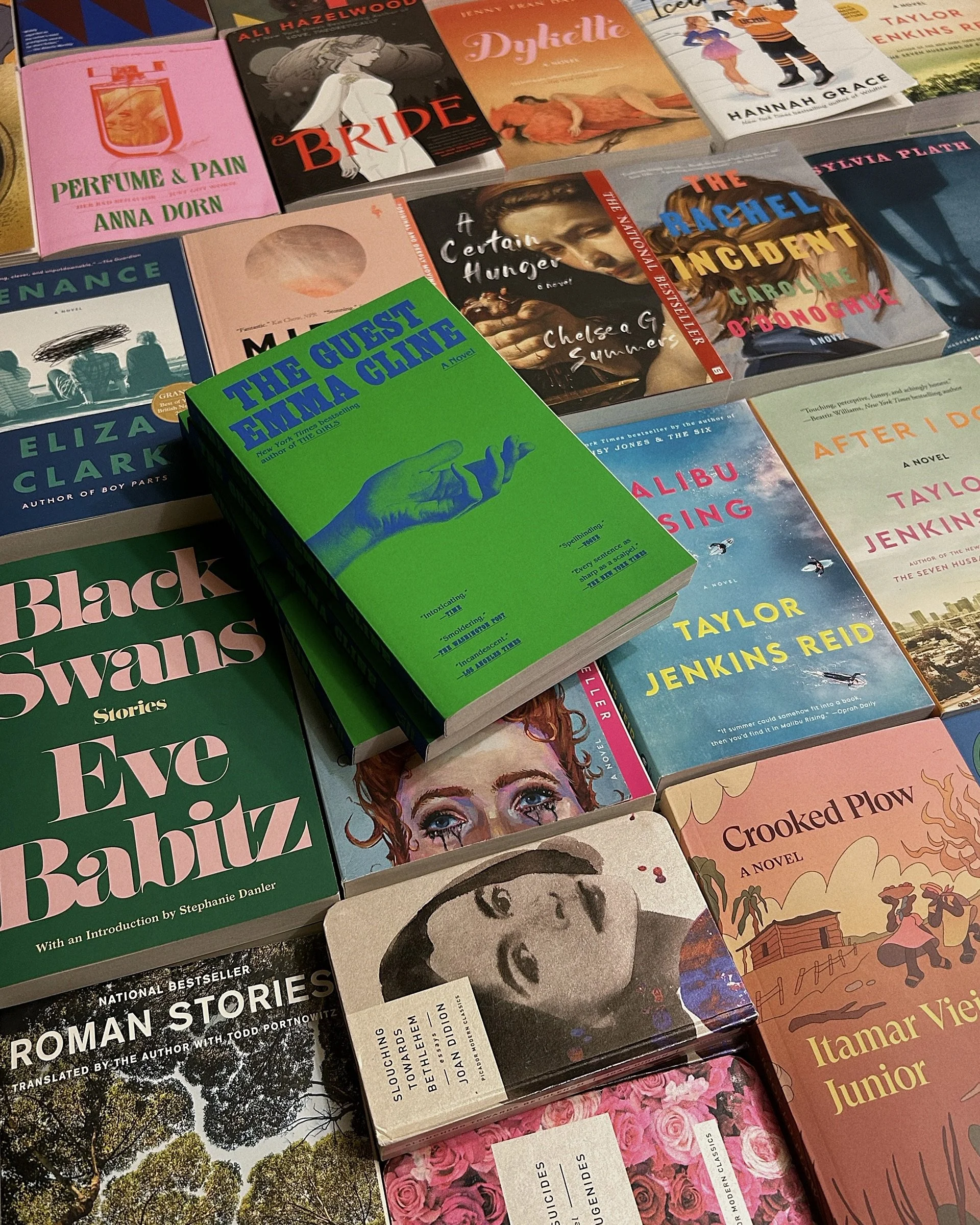 Curated selection of modern book titles